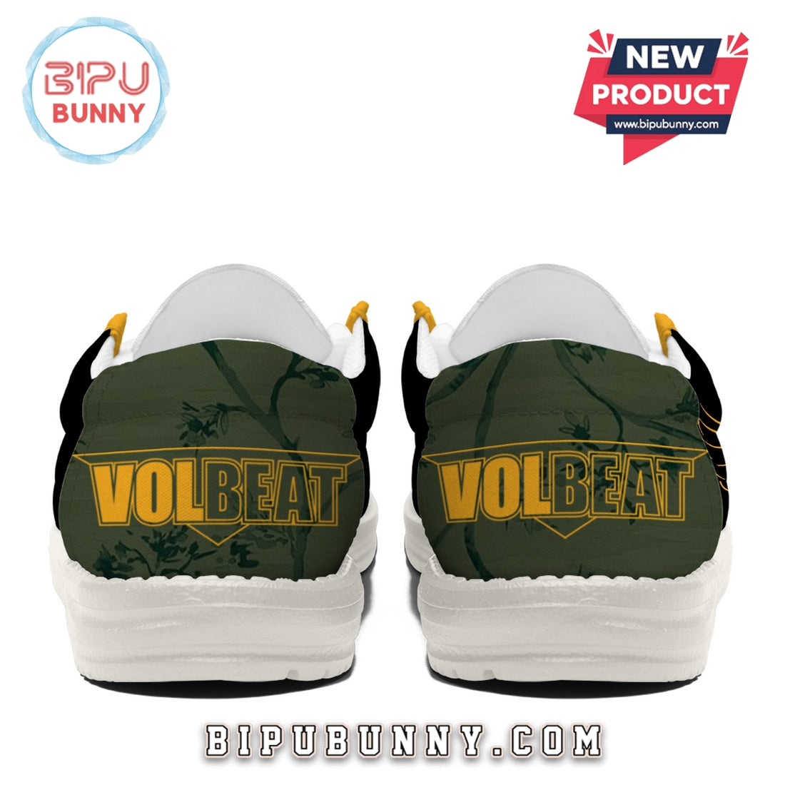 Volbeat Rock Band Lace Up Loafers 2026