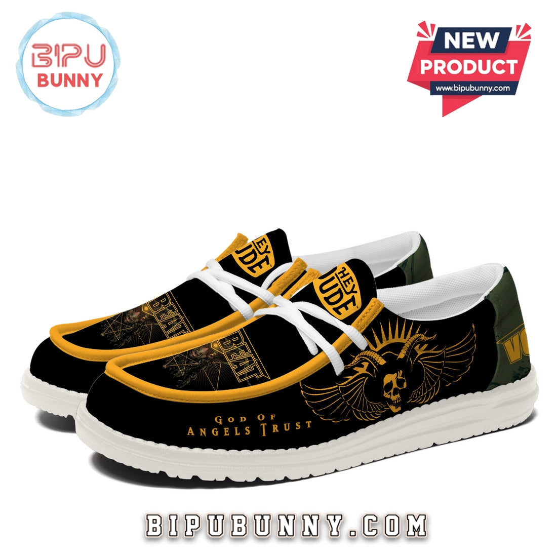 Volbeat Rock Band Lace Up Loafers 2026