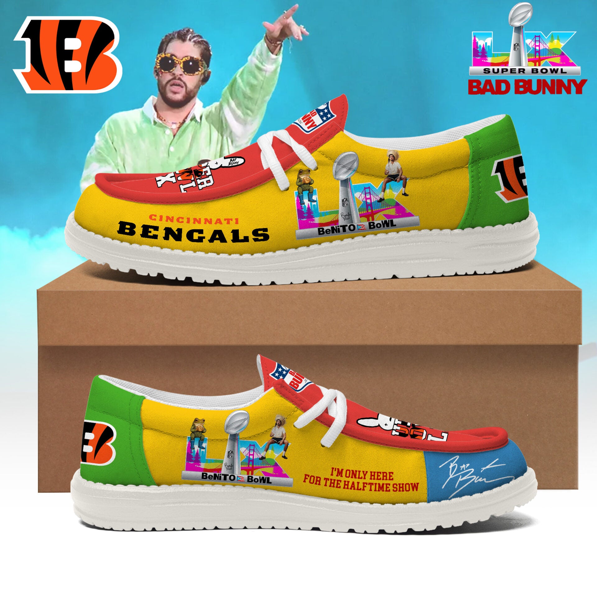 Cincinnati Bengals Lace Up Loafers 2026