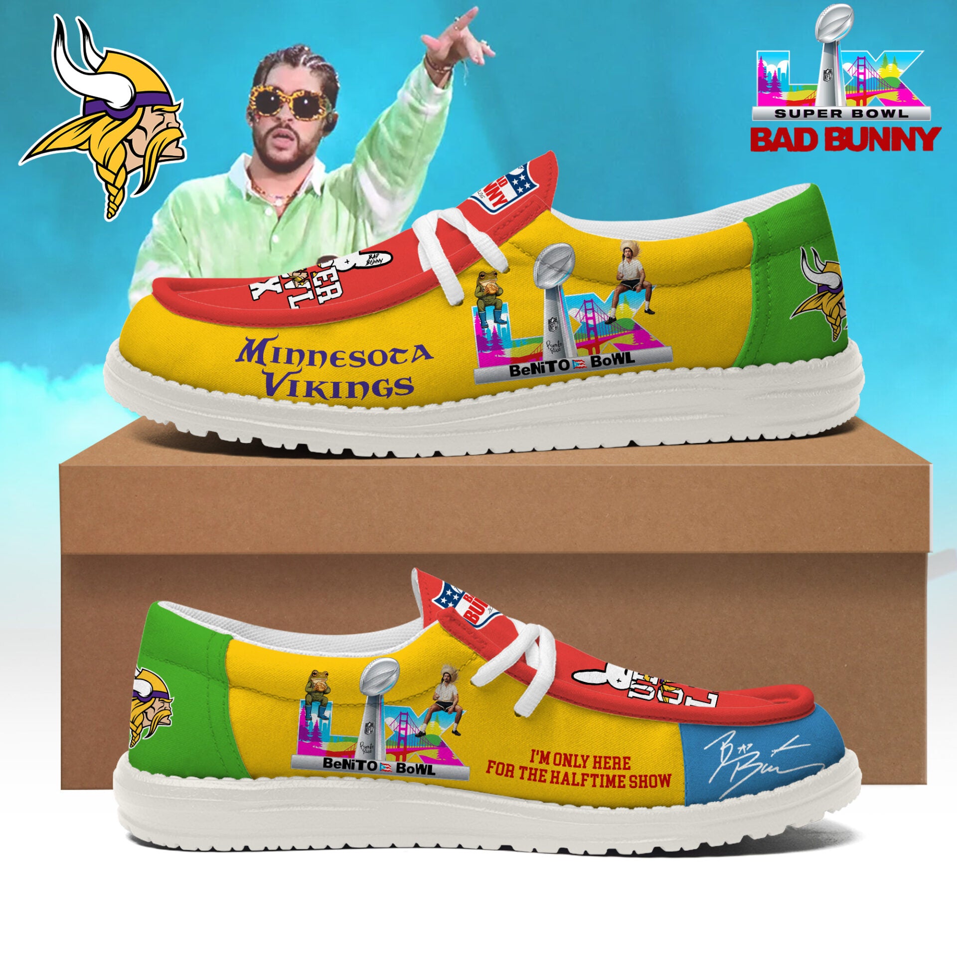 Minnesota Vikings Lace Up Loafers 2026