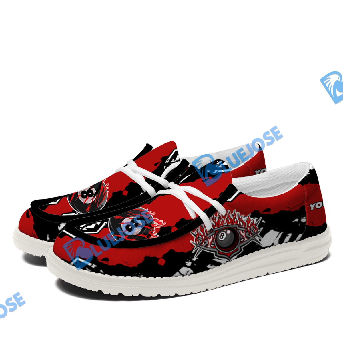 Billiards Ball 8 Cracks Of Time Lace Up Loafers 2026