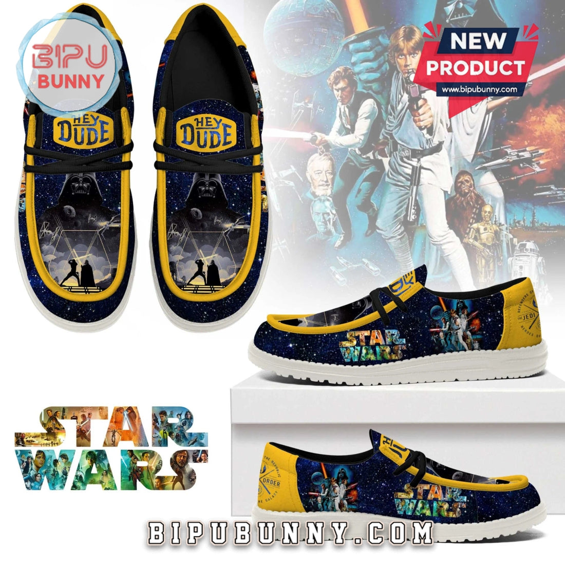 Star Wars Lace Up Loafers 2026
