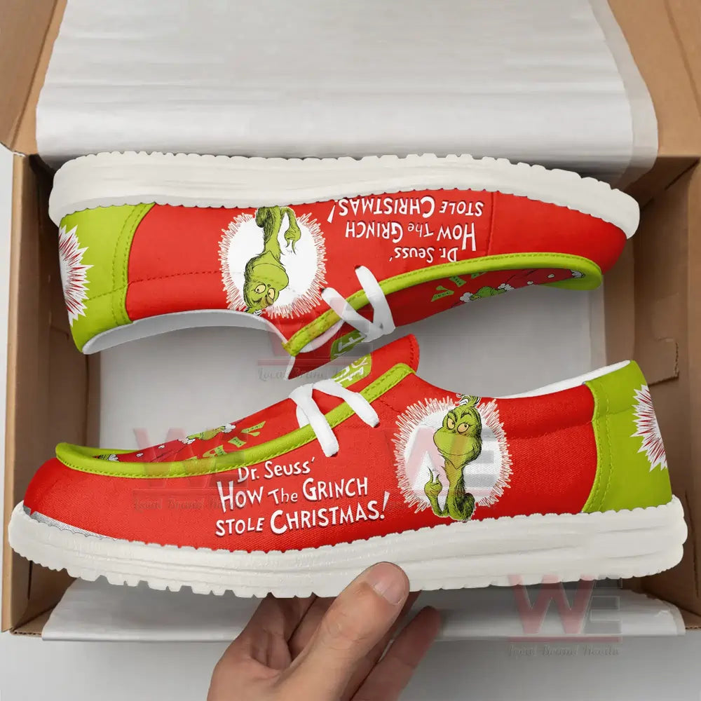 The Grinch Lace Up Loafers 2026