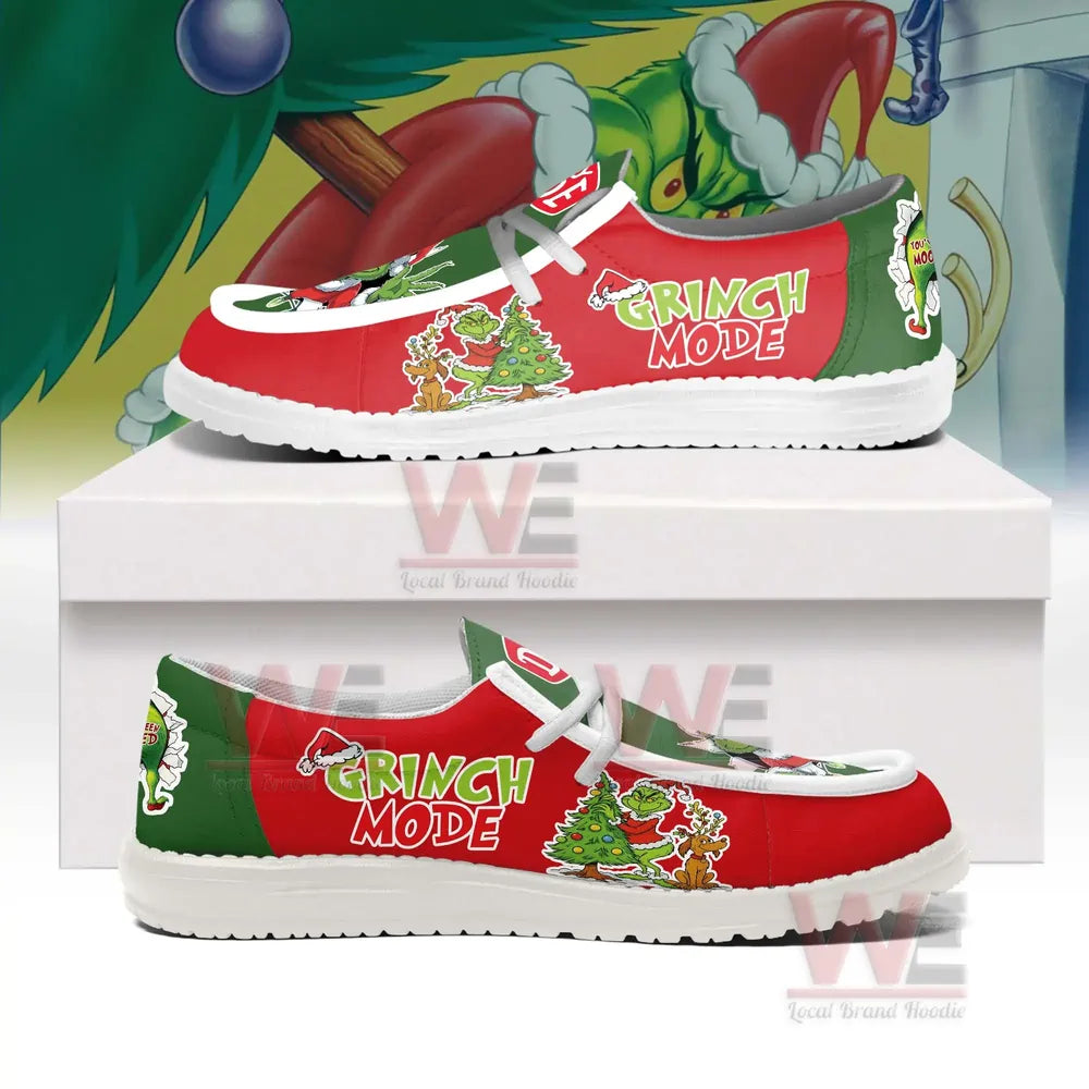 The Grinch Lace Up Loafers 2026
