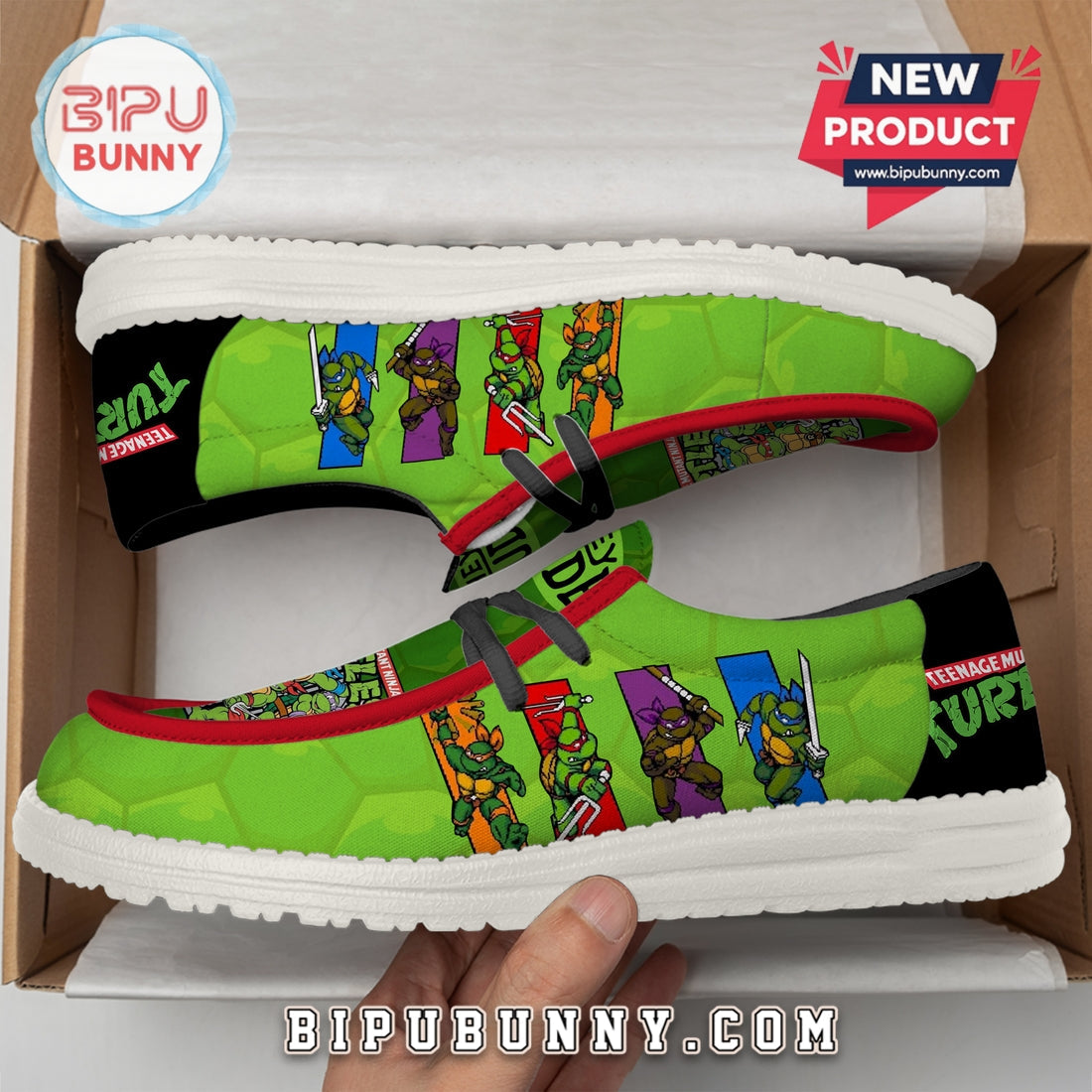 Teenage Mutant Ninja Turtles Lace Up Loafers 2026