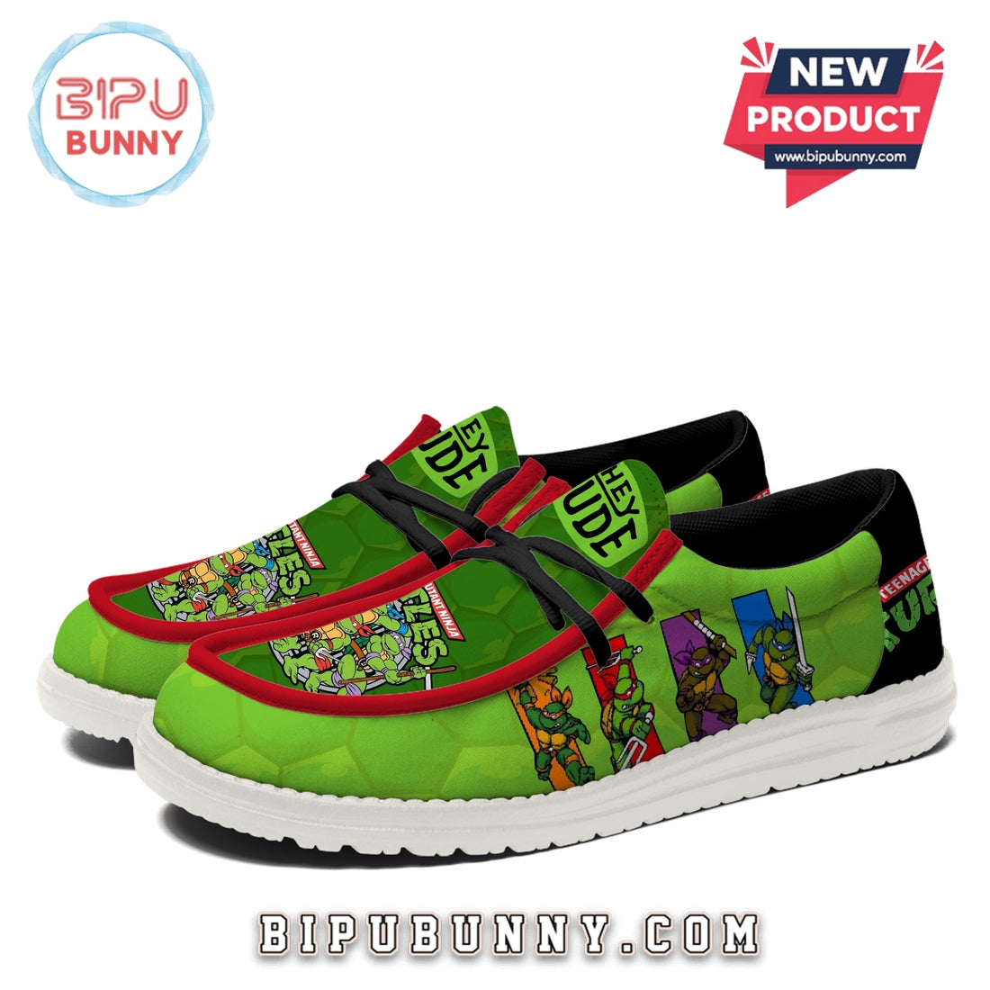 Teenage Mutant Ninja Turtles Lace Up Loafers 2026