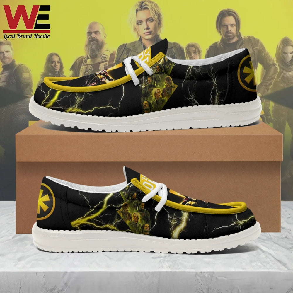 Thunderbolts Lace Up Loafers 2026