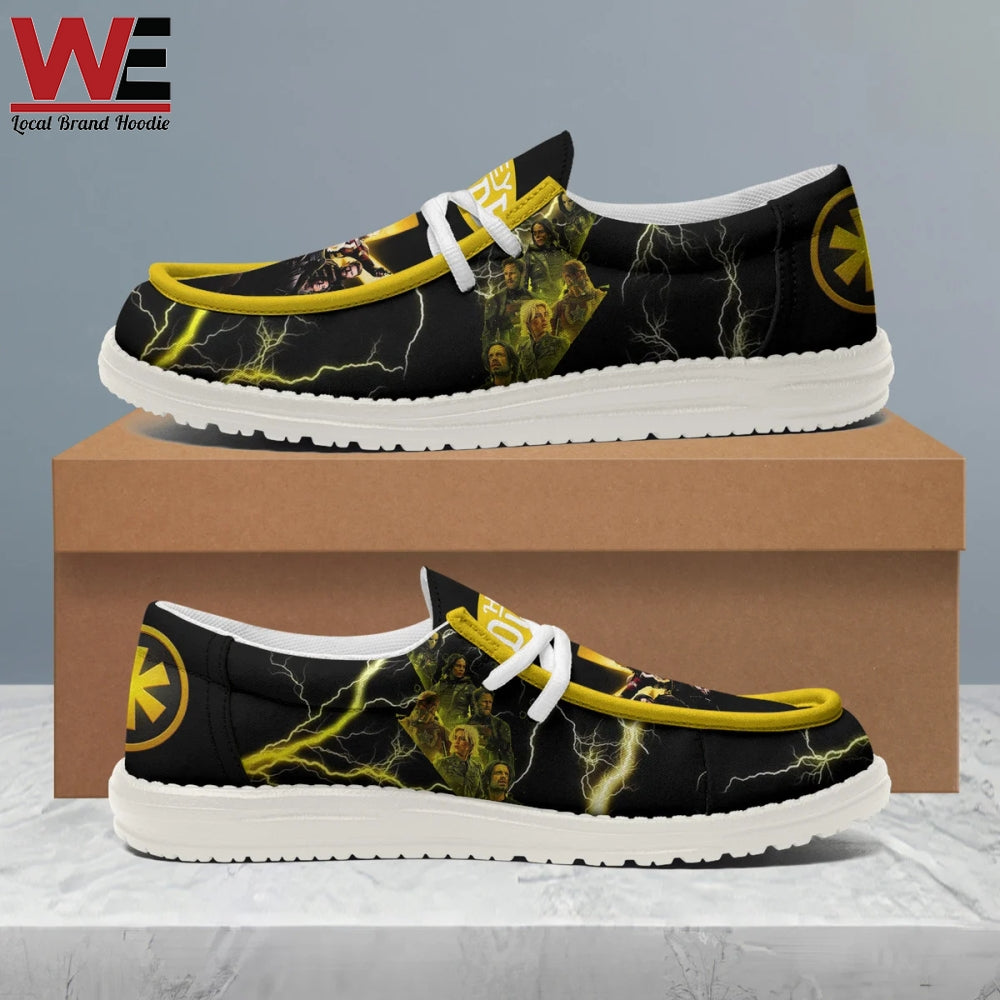 Thunderbolts Lace Up Loafers 2026