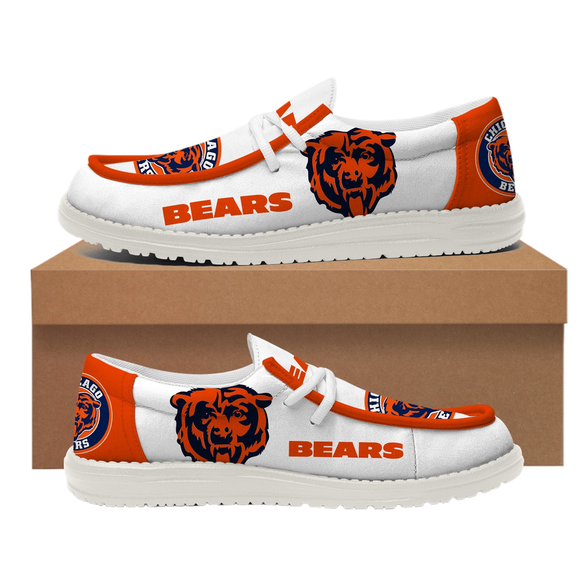 Chicago Bears Lace Up Loafers 2026