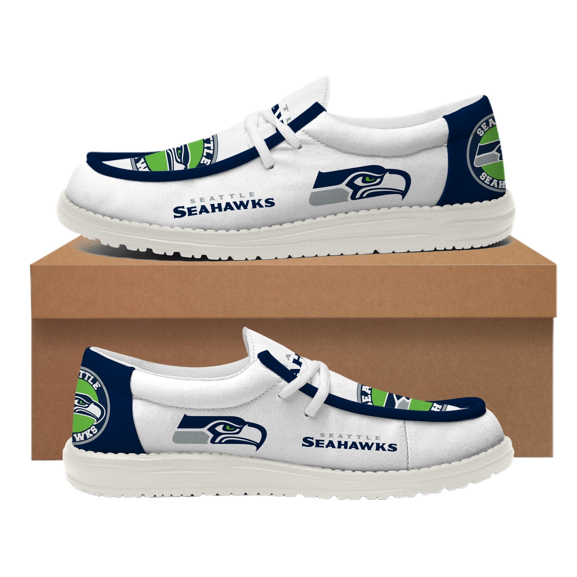 Seattle Seahawks Lace Up Loafers 2026