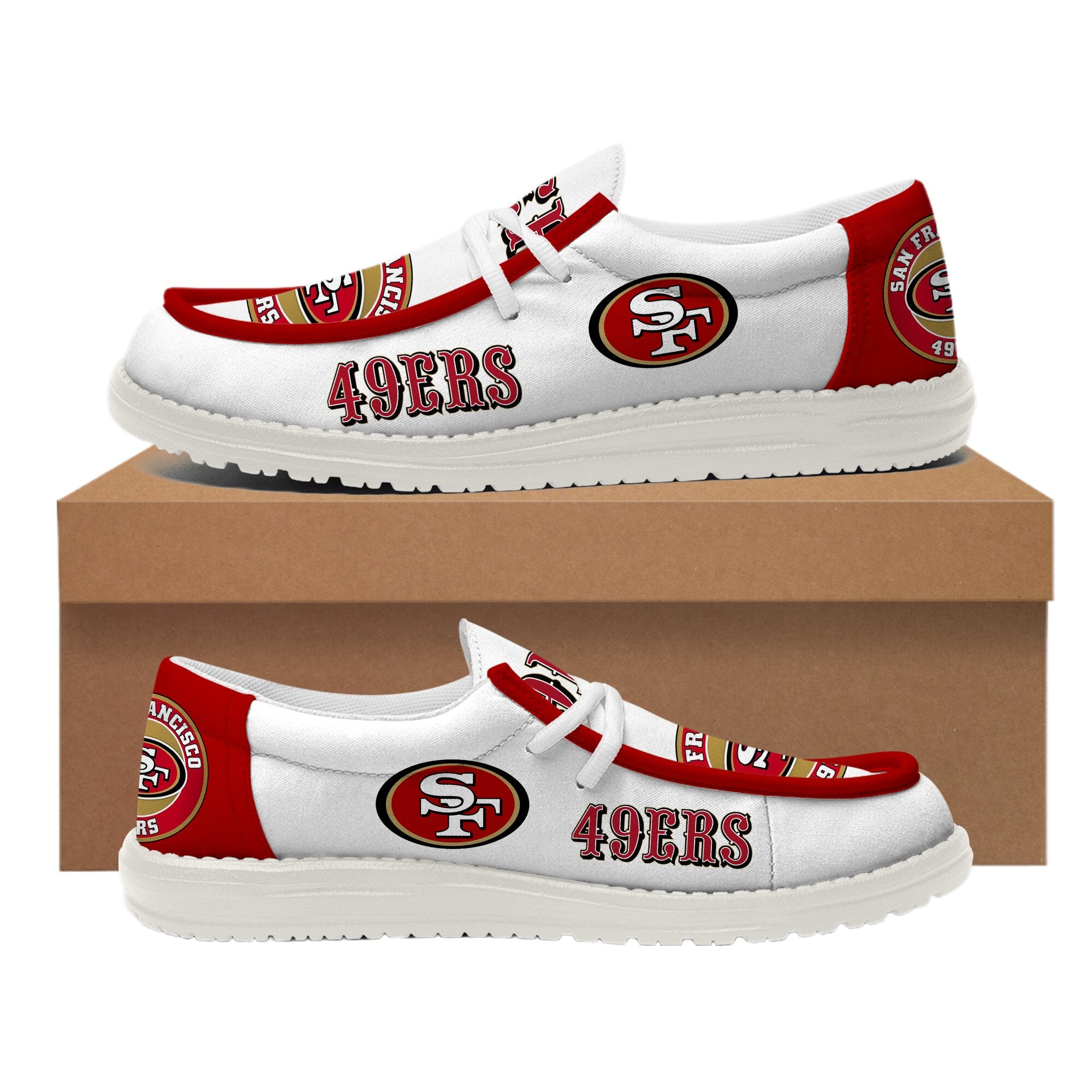 San Francisco 49ers Lace Up Loafers 2026