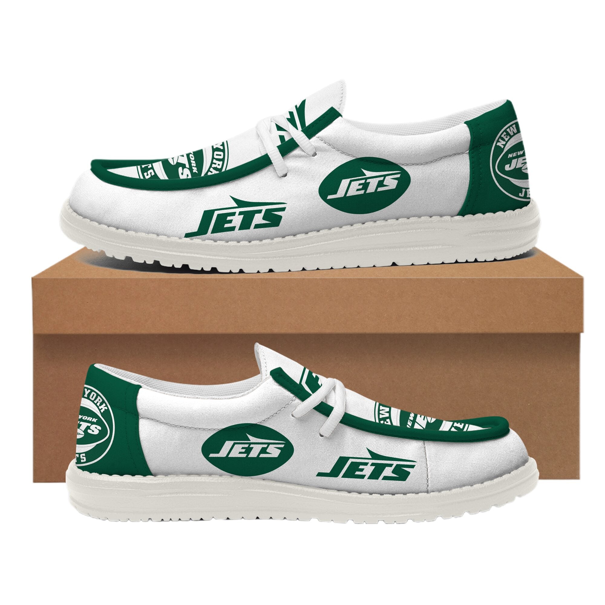 New York Jets Lace Up Loafers 2026