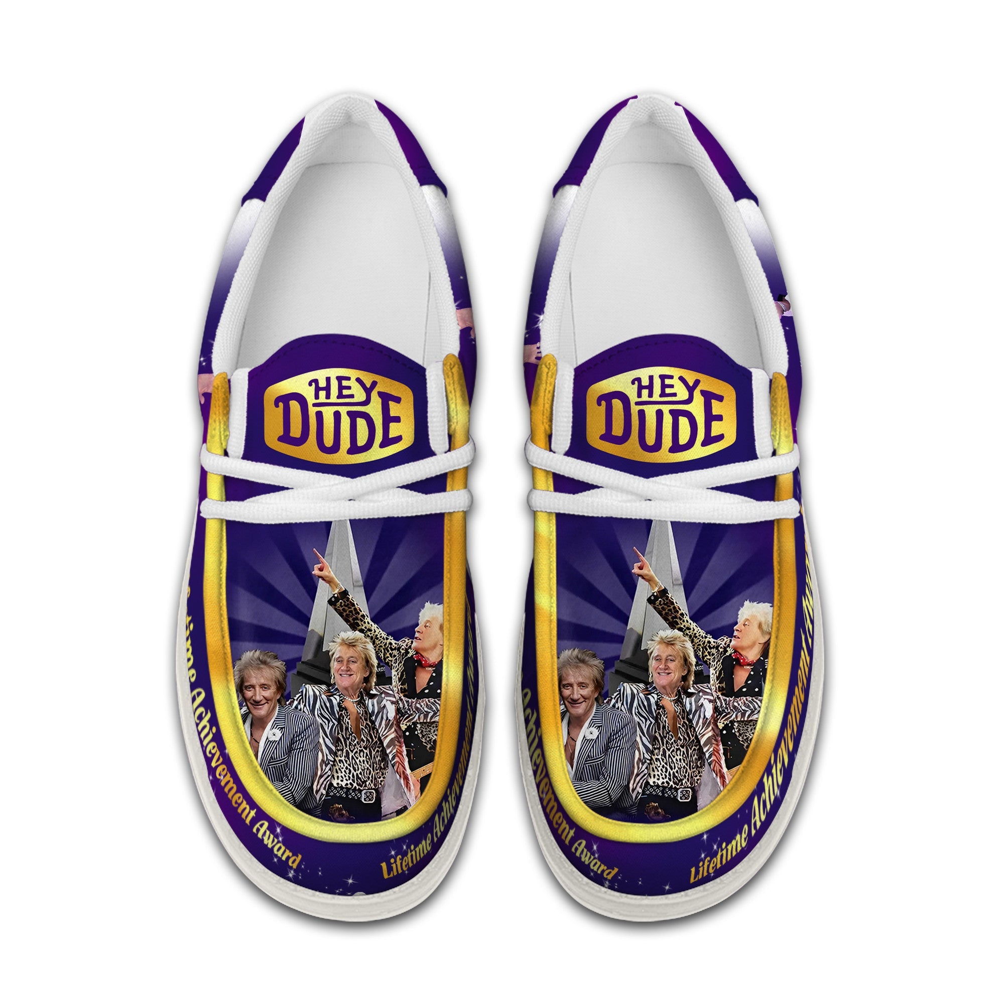 Rod Stewart Lace Up Loafers 2026