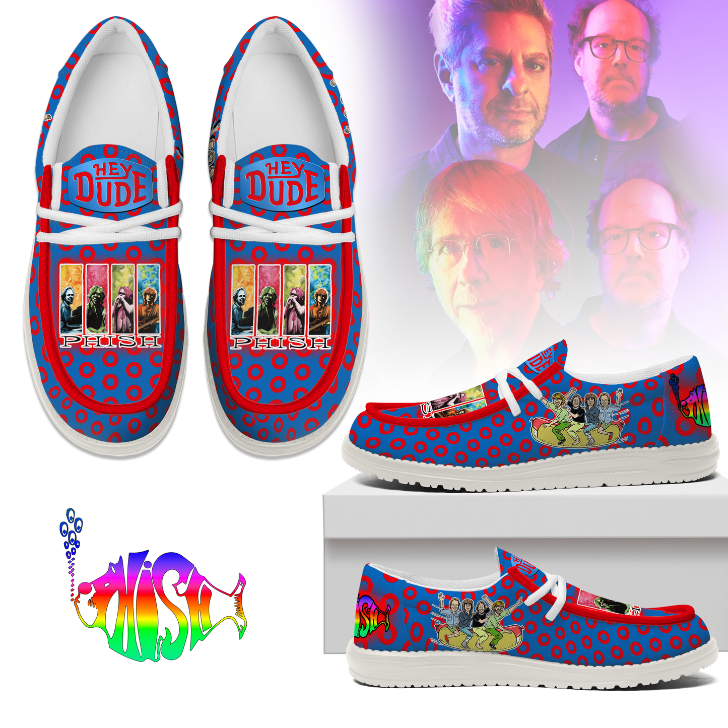 Phish Lace Up Loafers 2026