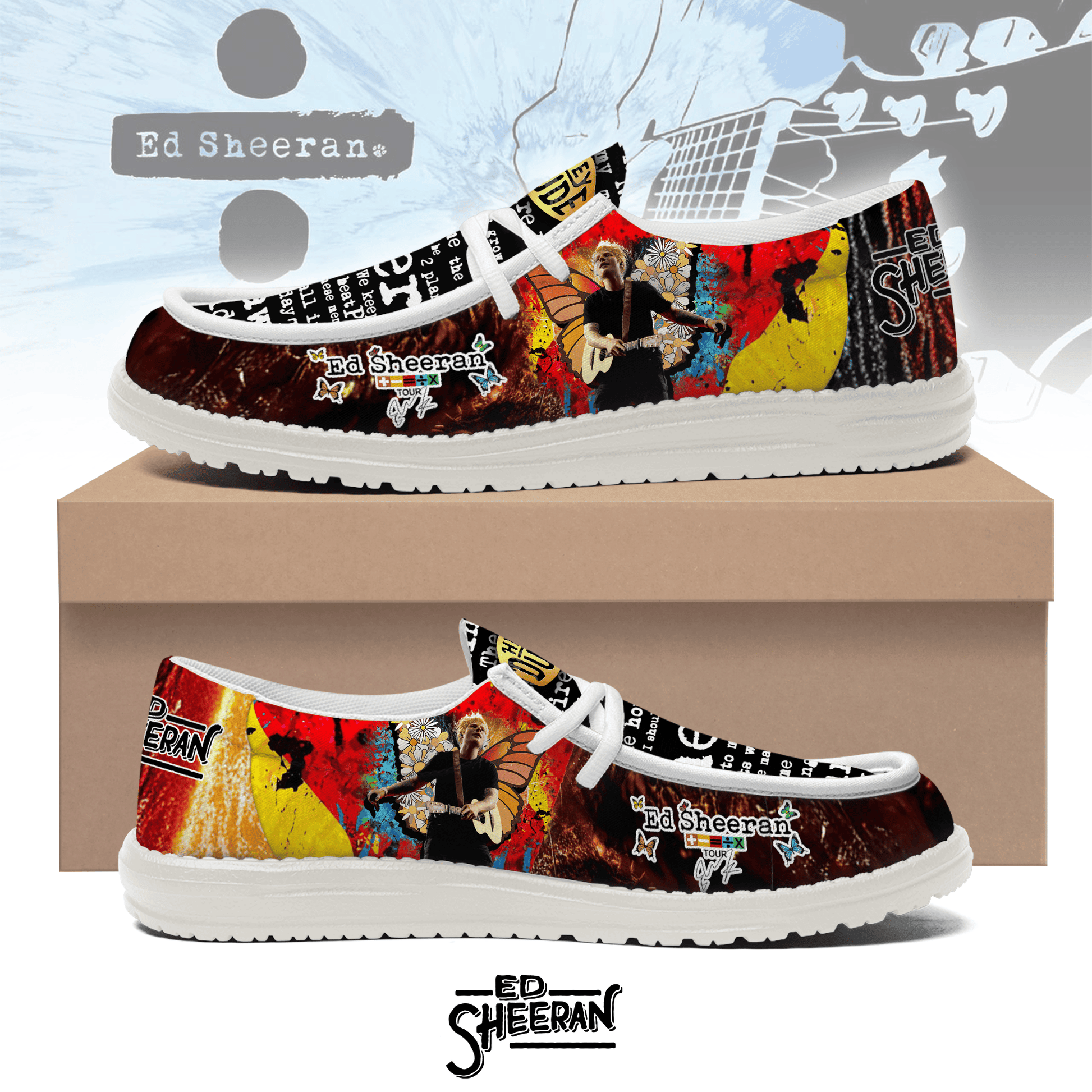 Ed Sheeran Lace Up Loafers 2026