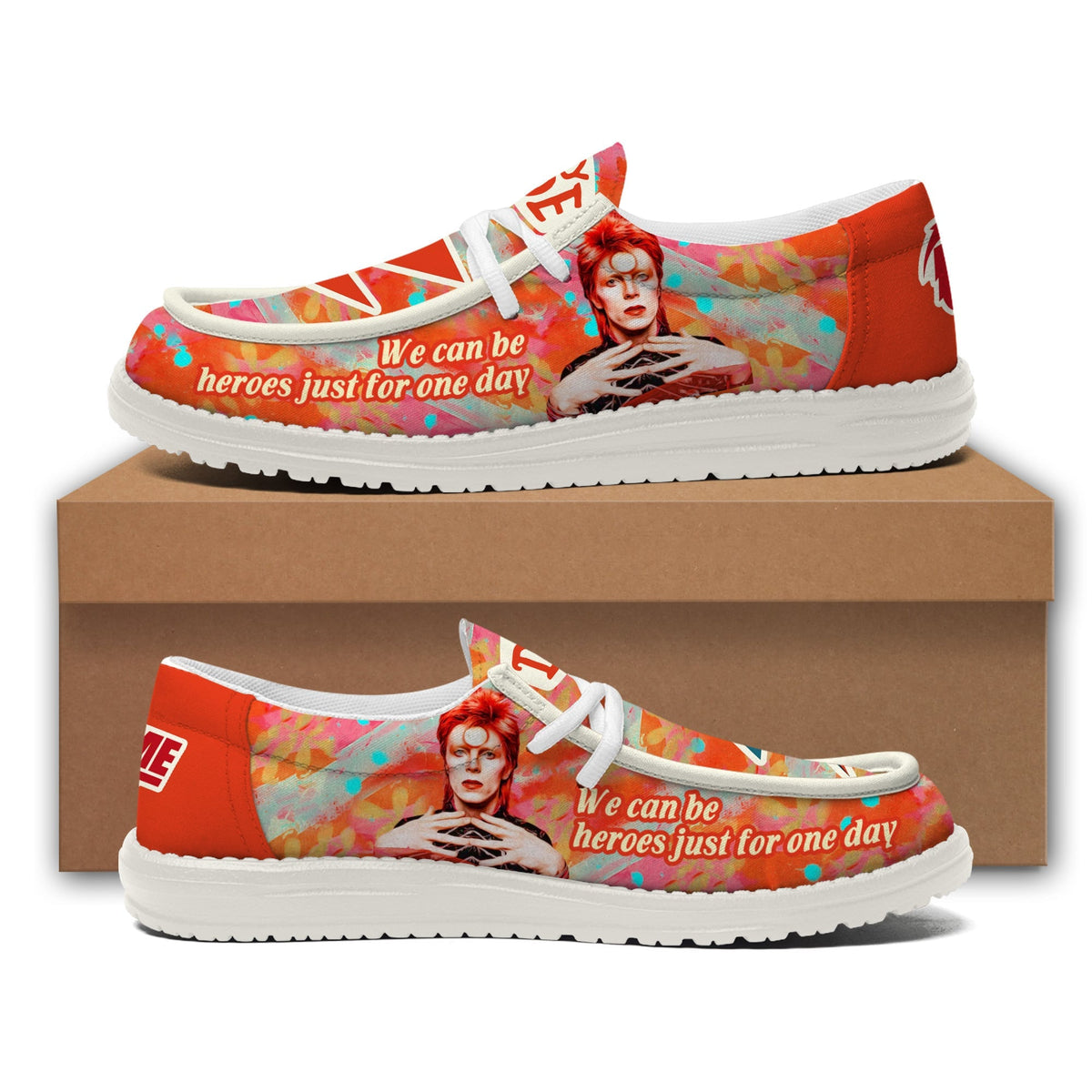 David Bowie Lace Up Loafers 2026