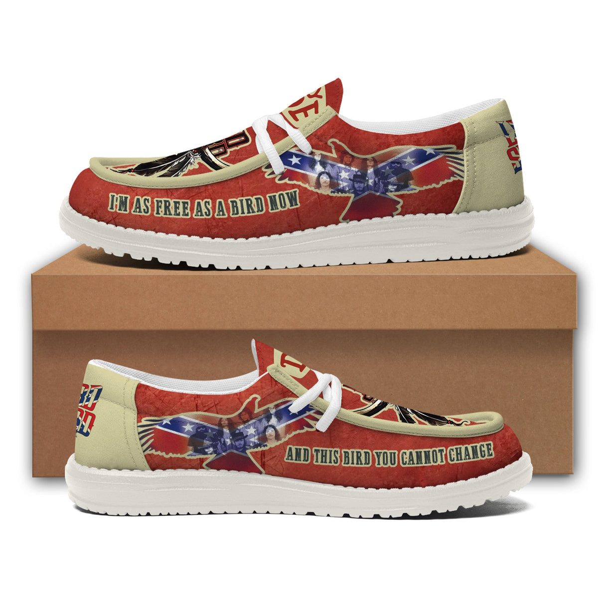 Lynyrd Skynyrd Lace Up Loafers 2026