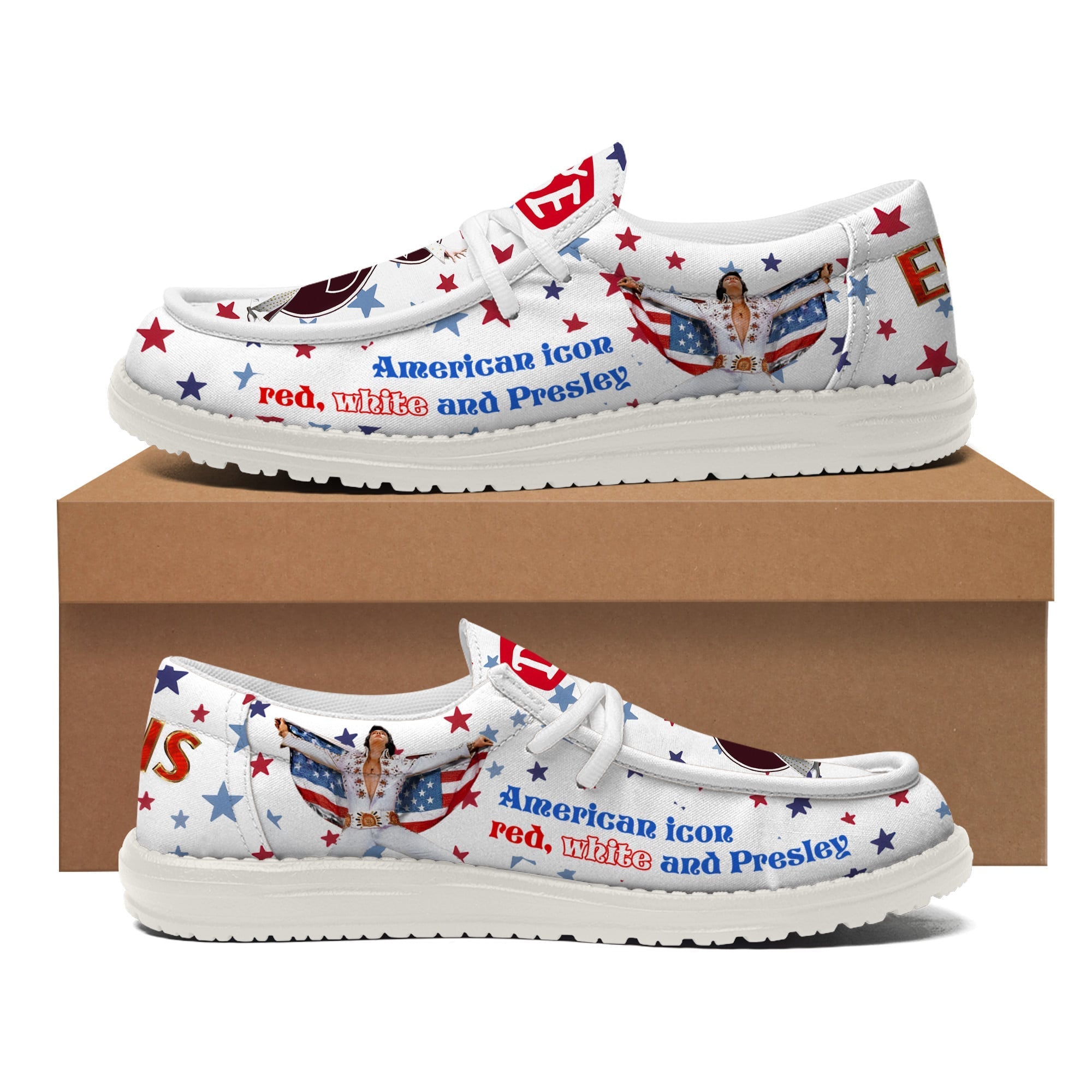 Elvis Presley Lace Up Loafers 2026
