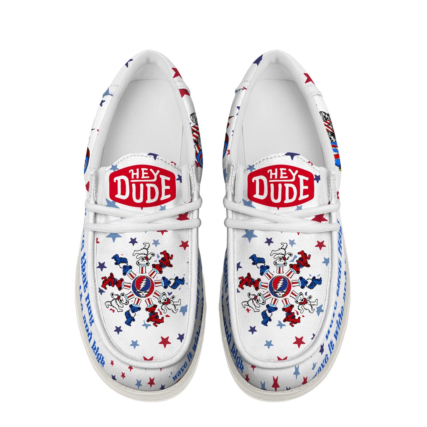 Grateful Dead Lace Up Loafers 2026