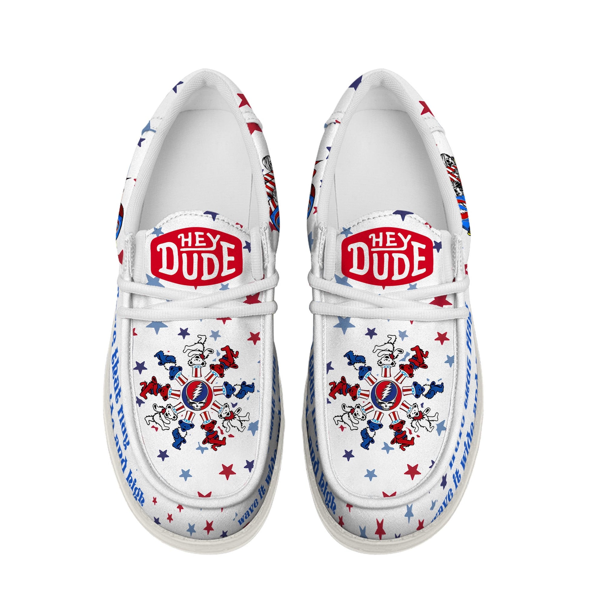 Grateful Dead Lace Up Loafers 2026