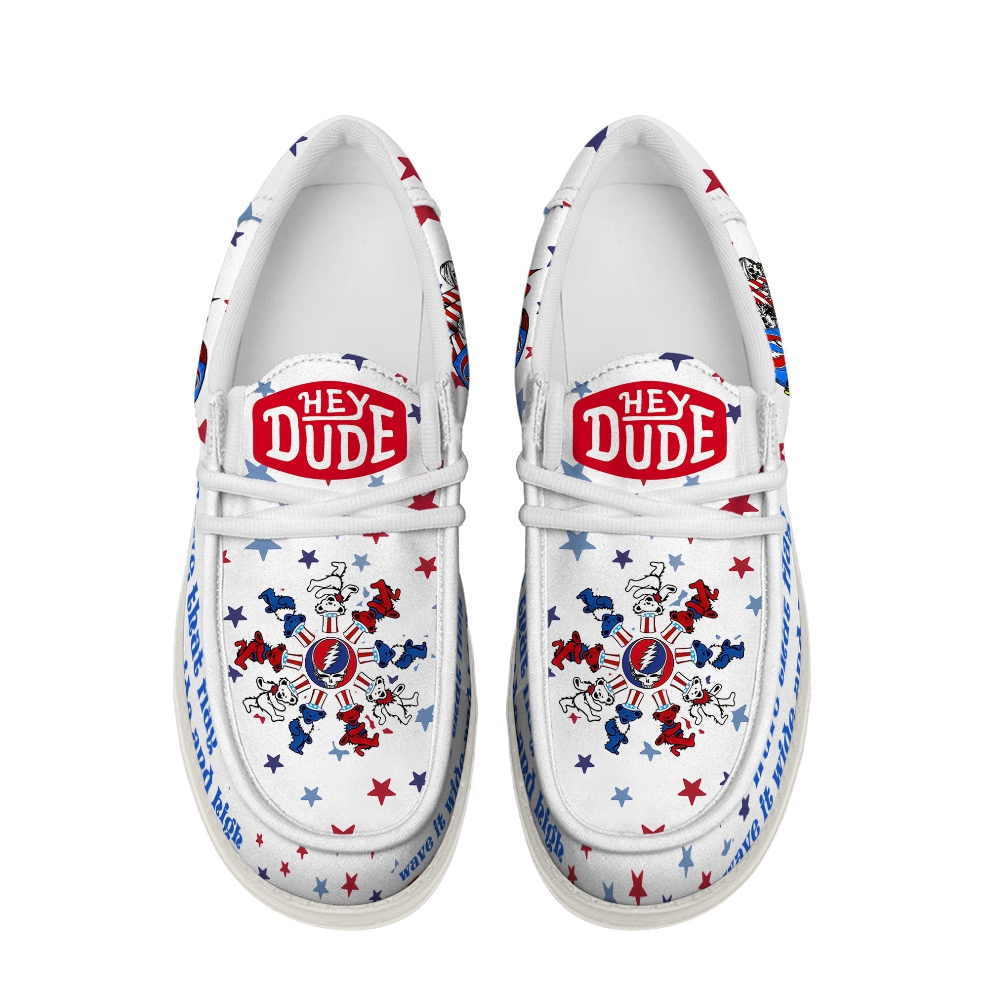 Grateful Dead Lace Up Loafers 2026