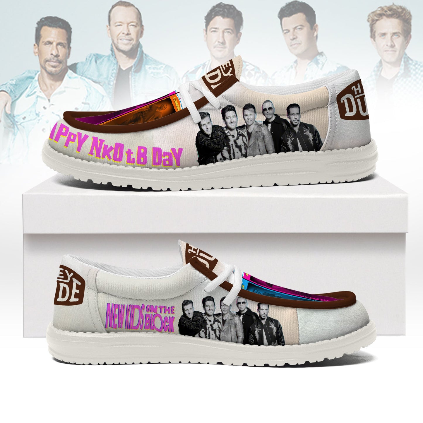 New Kids On The Block Lace Up Loafers 2026