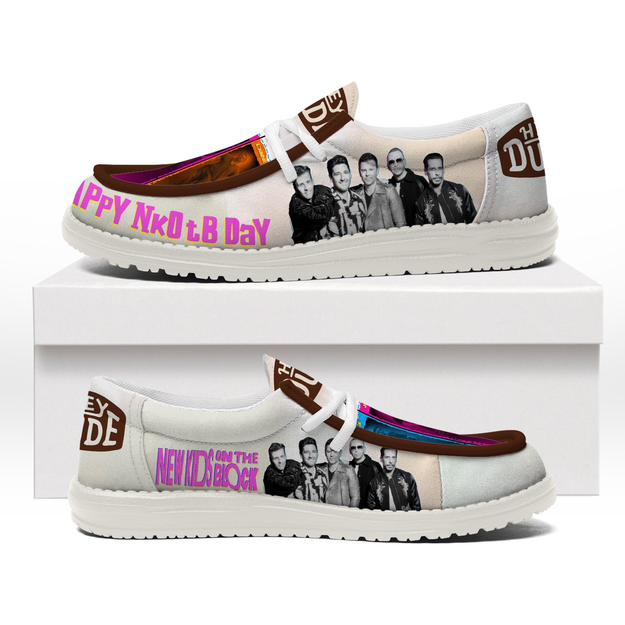 New Kids On The Block Lace Up Loafers 2026