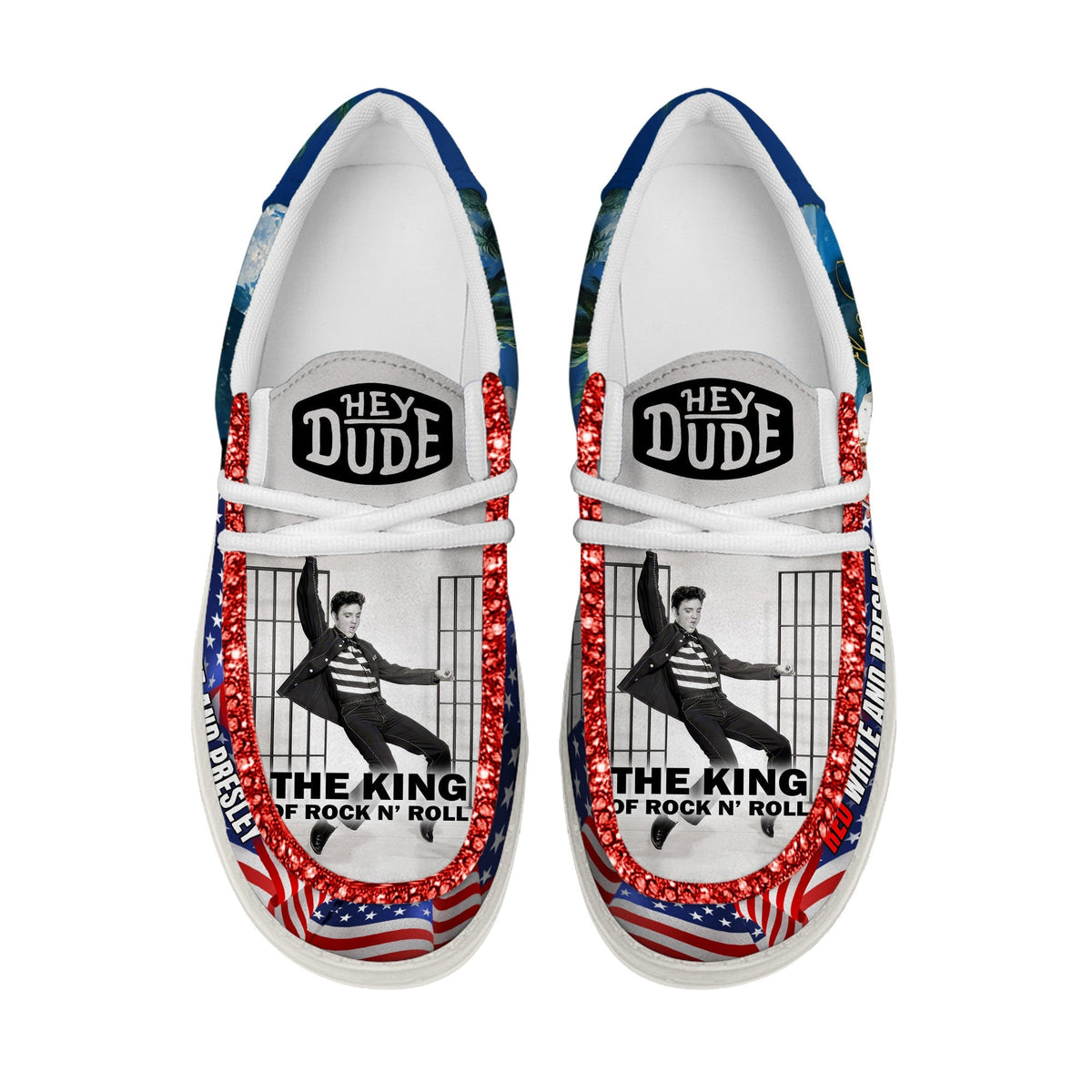 Elvis Presley Lace Up Loafers 2026