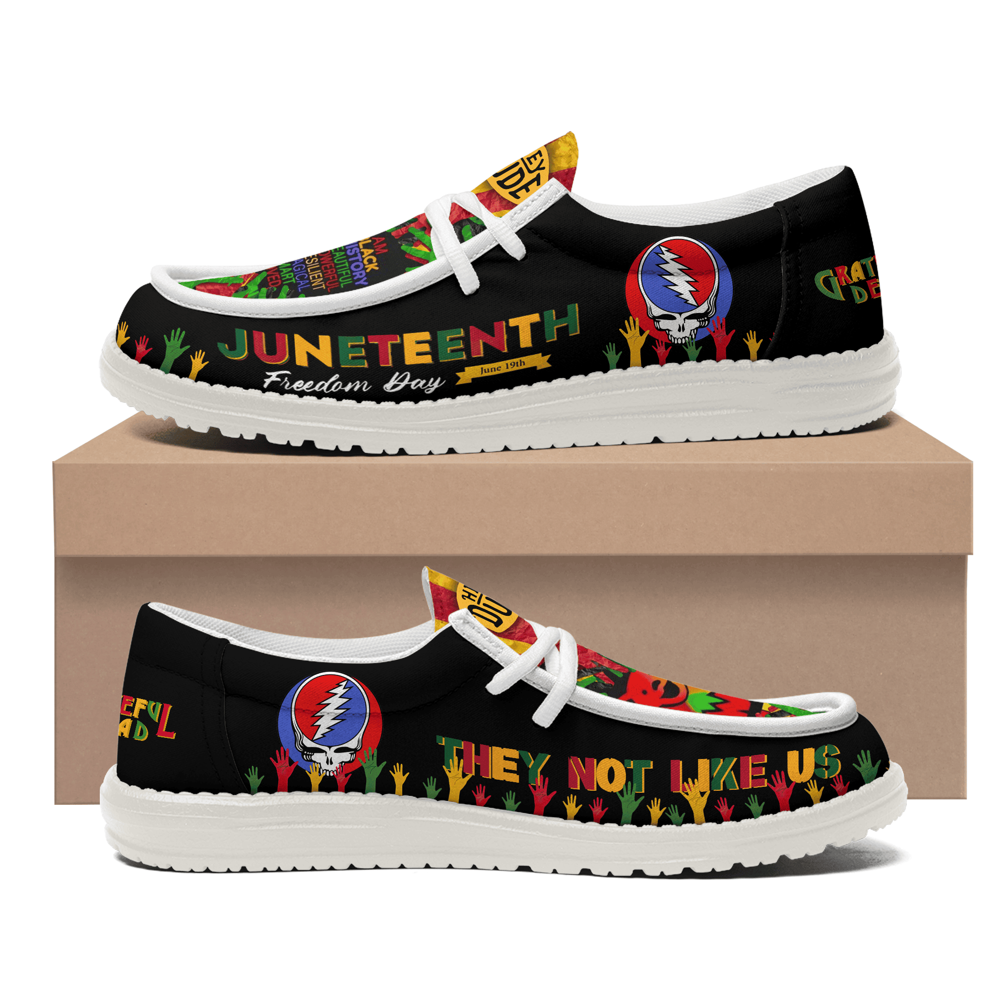 Grateful Dead Lace Up Loafers 2026