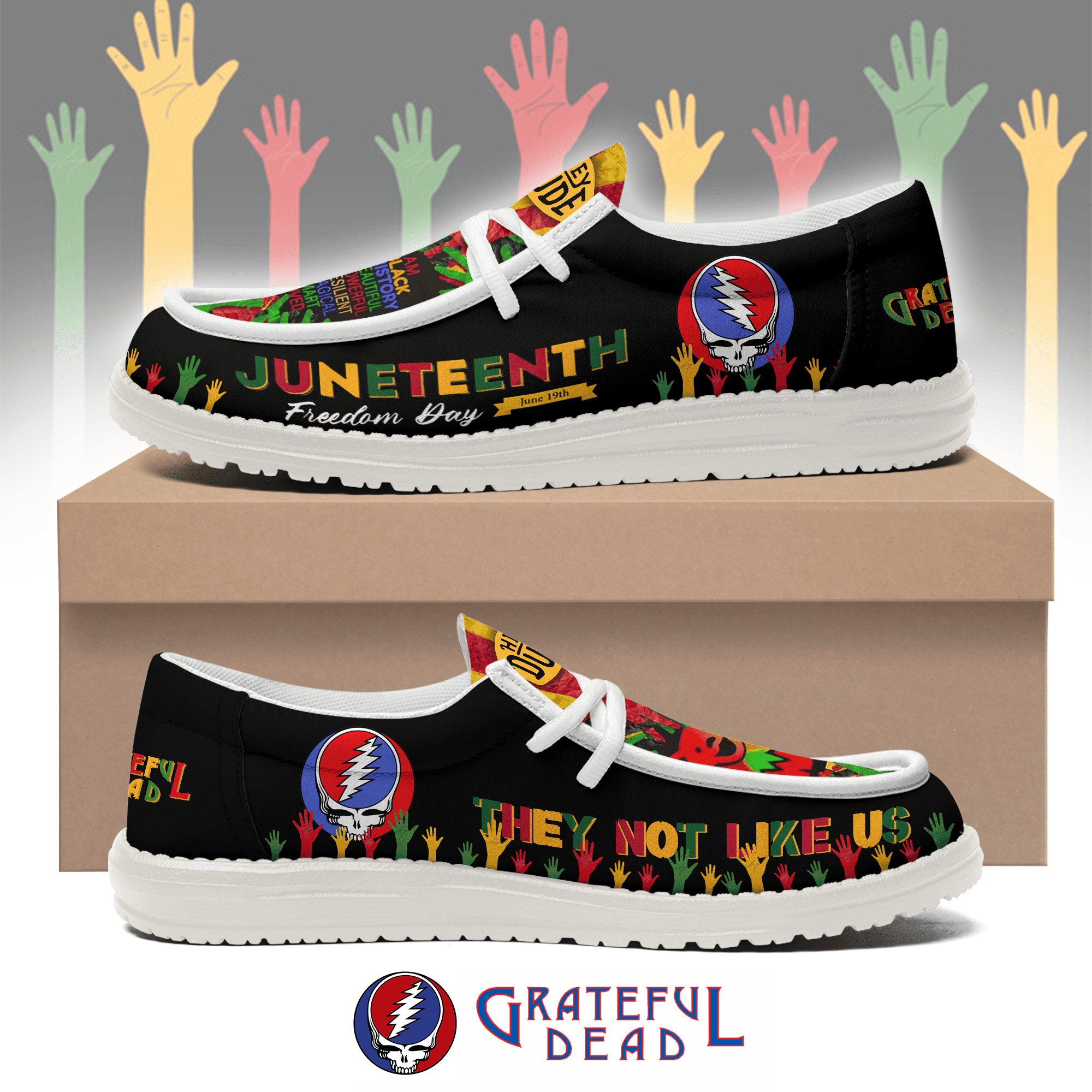 Grateful Dead Lace Up Loafers 2026