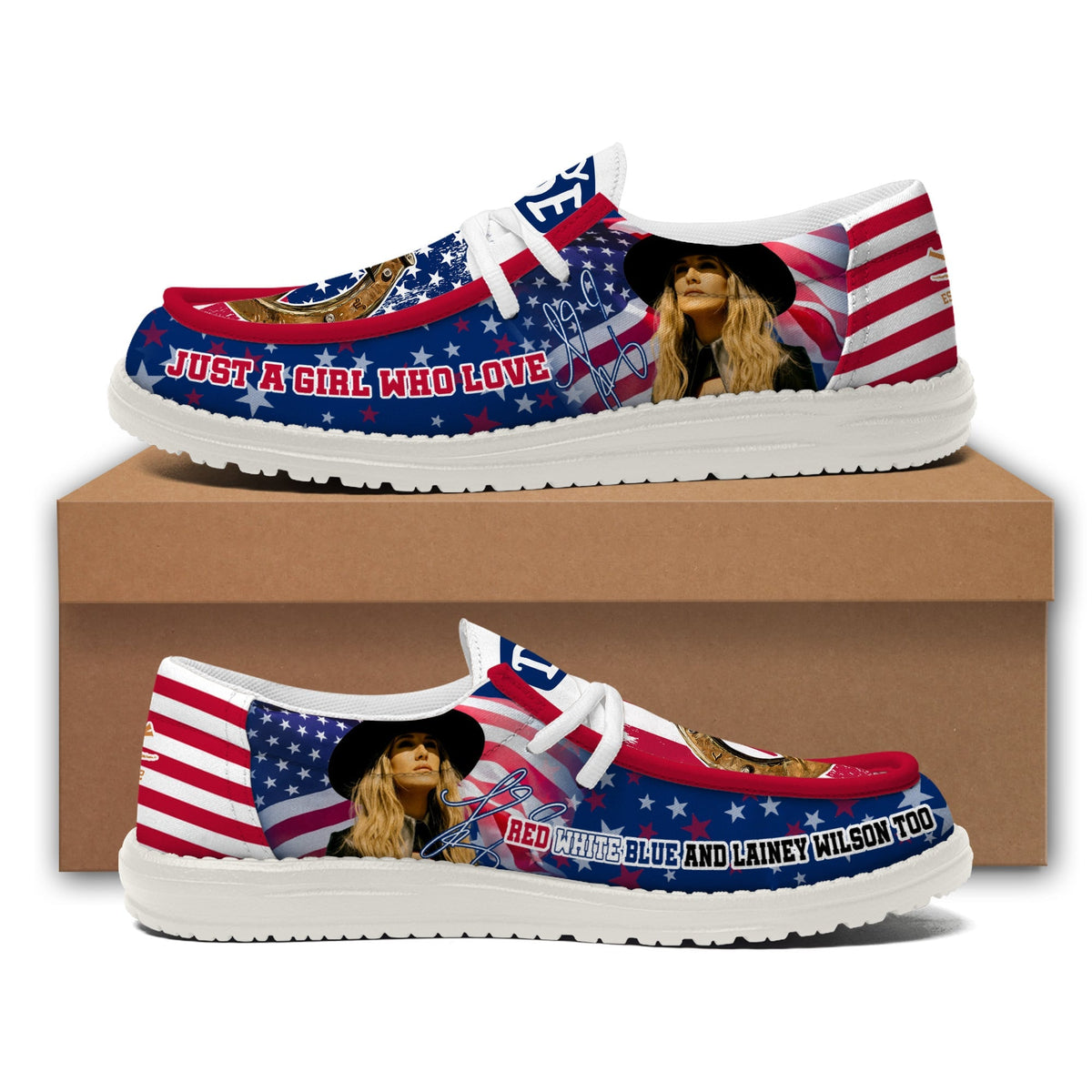 Lainey Wilson Lace Up Loafers 2026