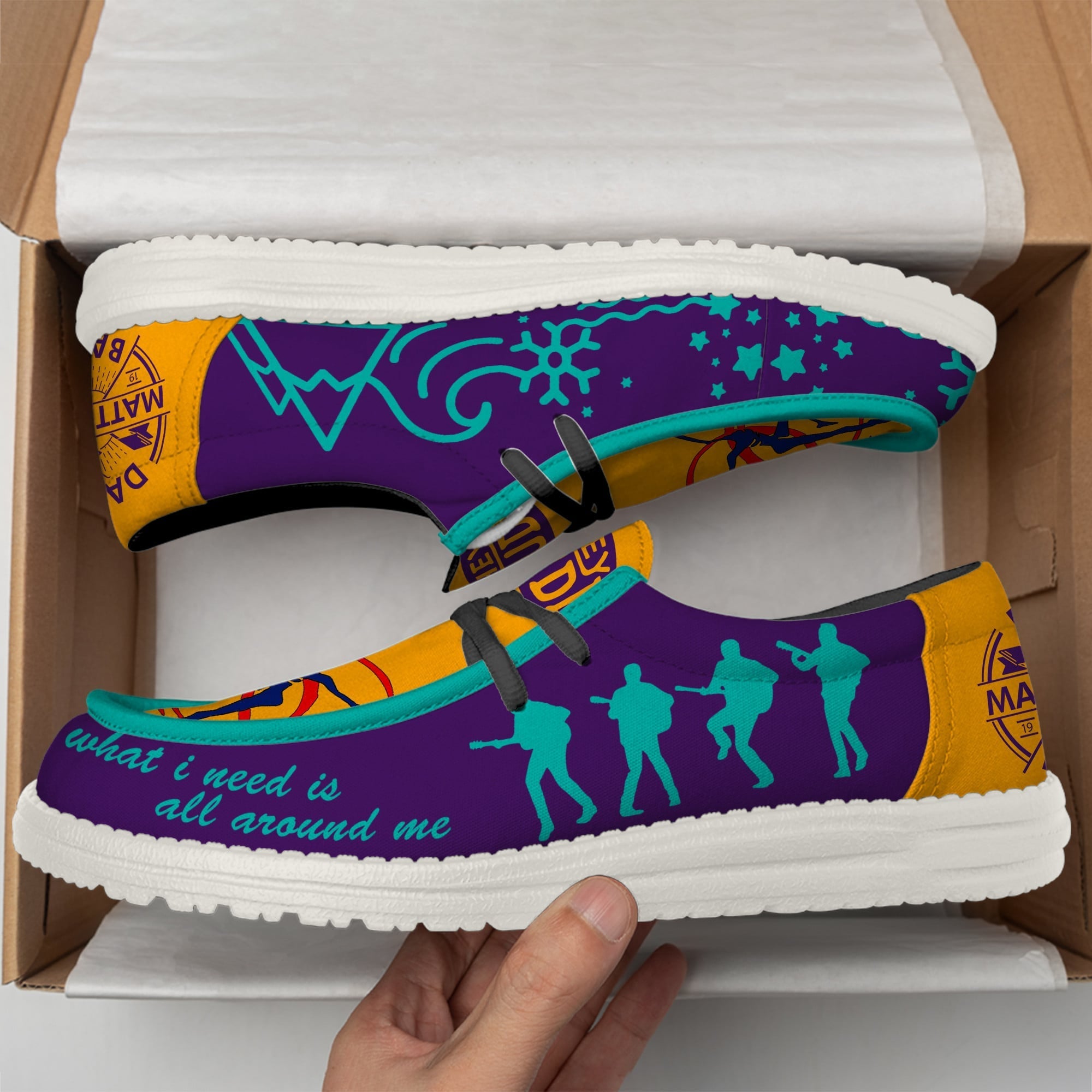 Dave Matthews Band Lace Up Loafers 2026