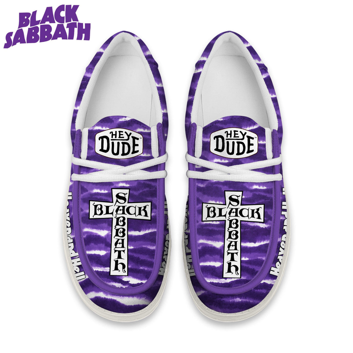 Black Sabbath Lace Up Loafers 2026