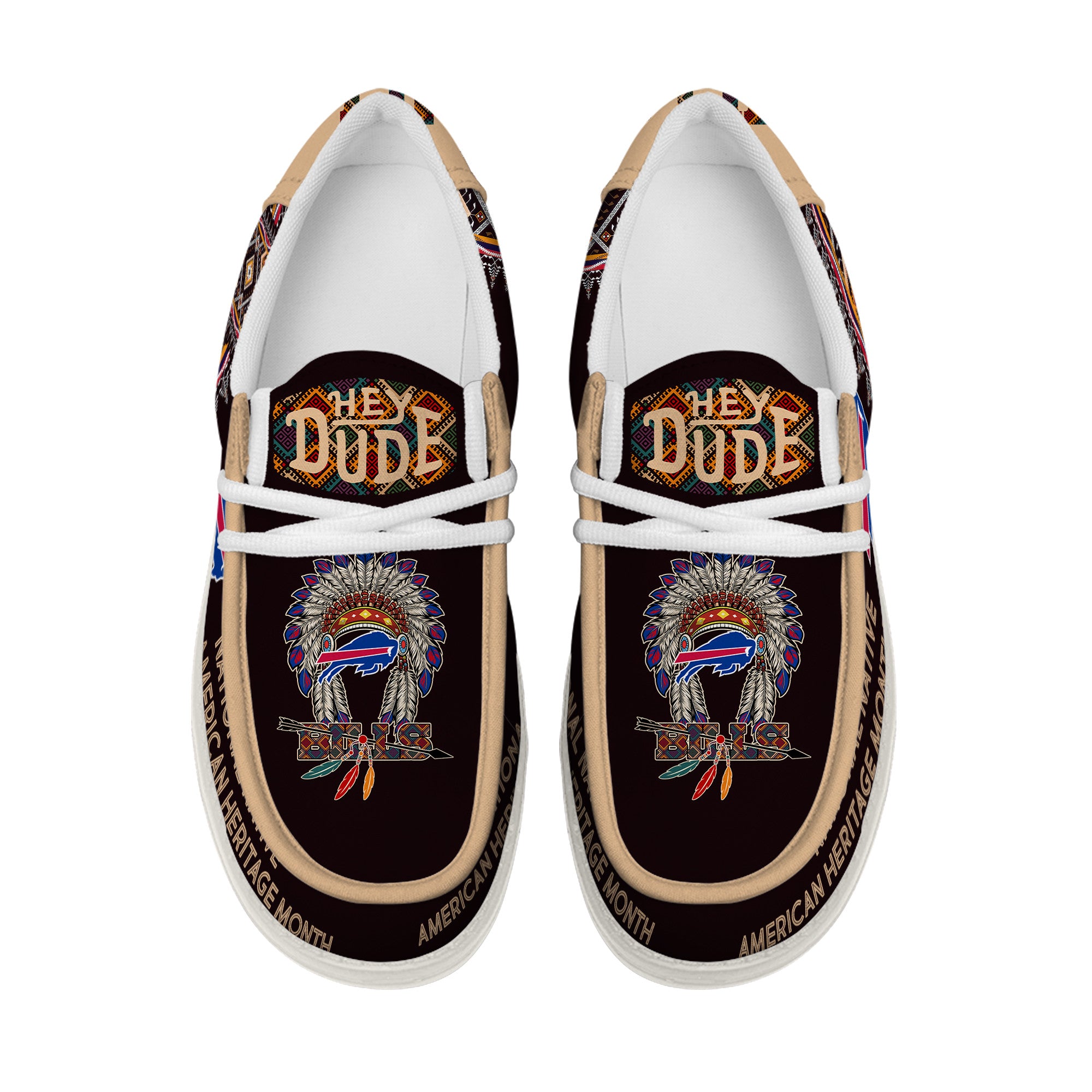 Buffalo Bills Lace Up Loafers 2026