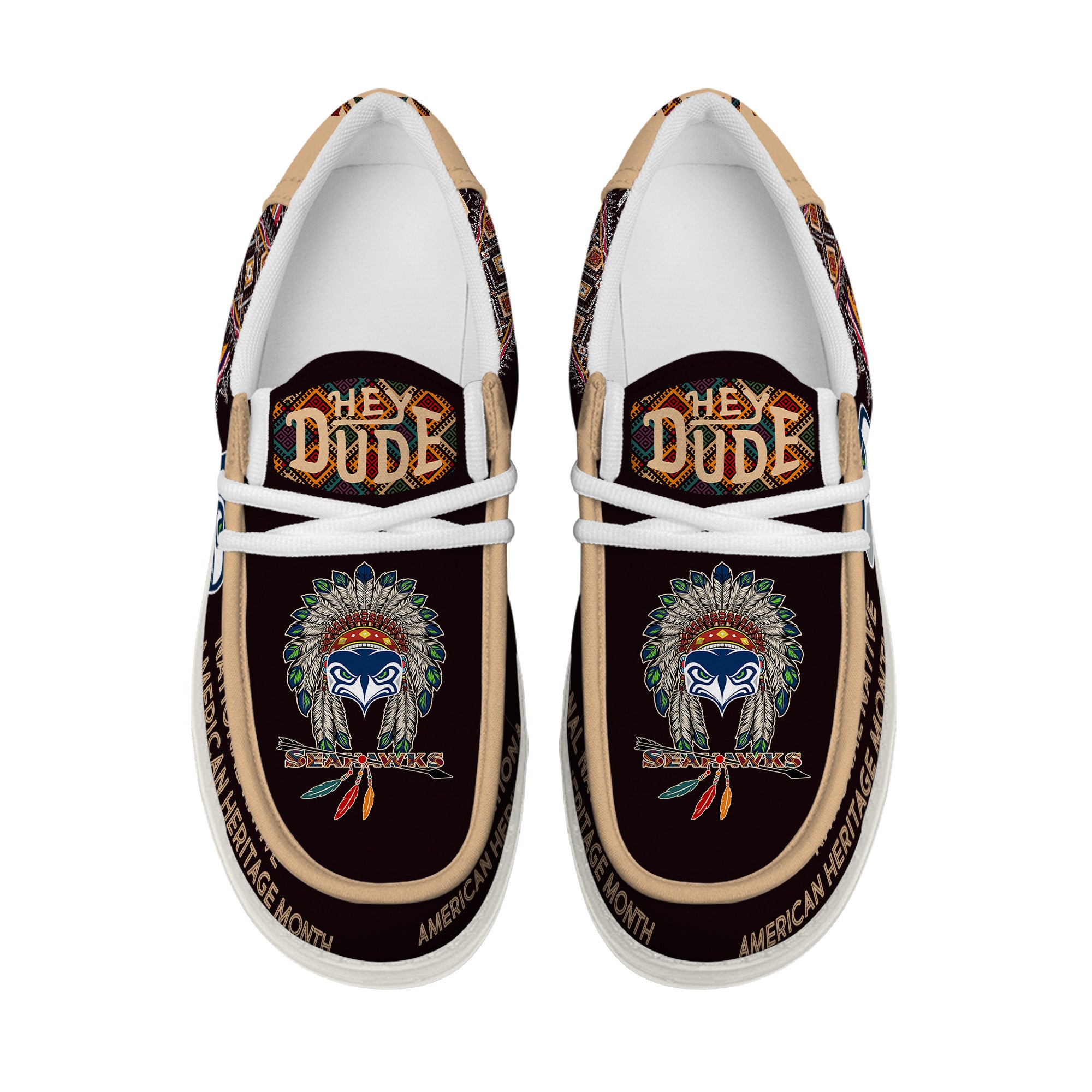 Seattle Seahawks Lace Up Loafers 2026