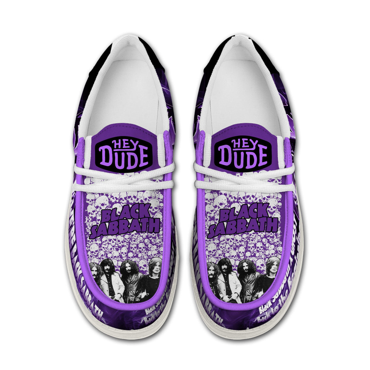 Black Sabbath Lace Up Loafers 2026