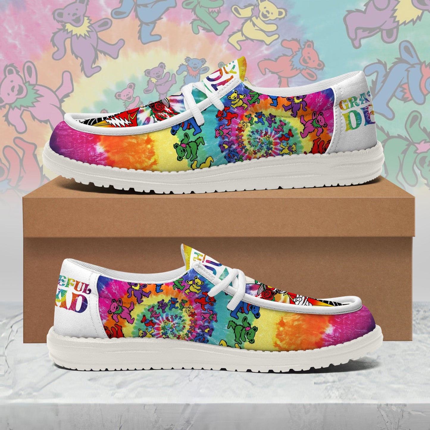 Grateful Dead Lace Up Loafers 2026