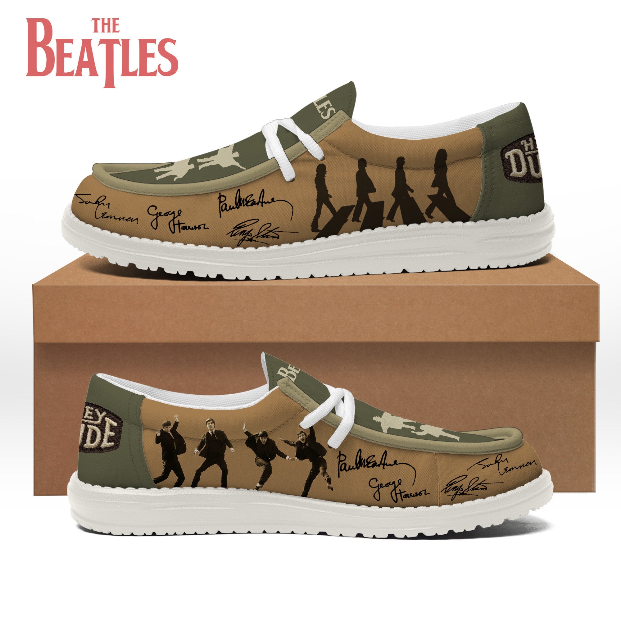 The Beatles Lace Up Loafers 2026