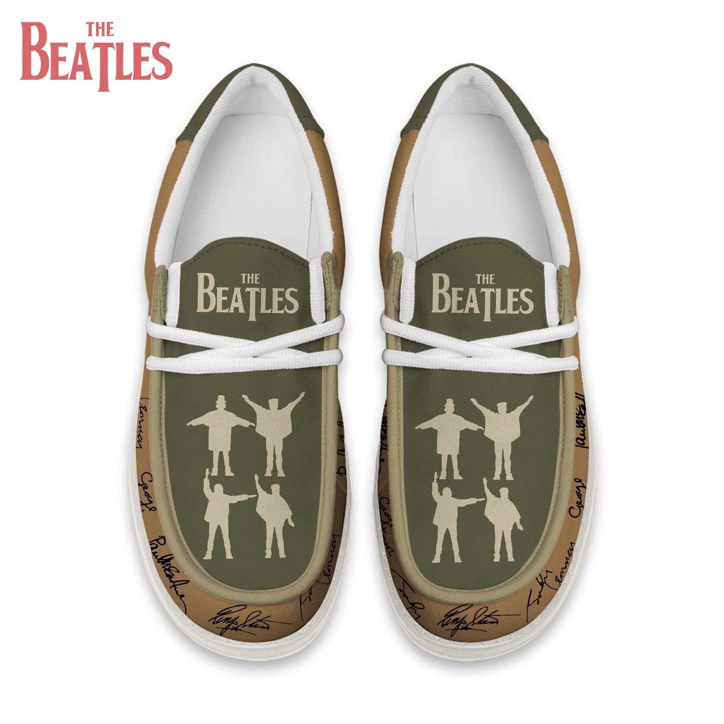 The Beatles Lace Up Loafers 2026