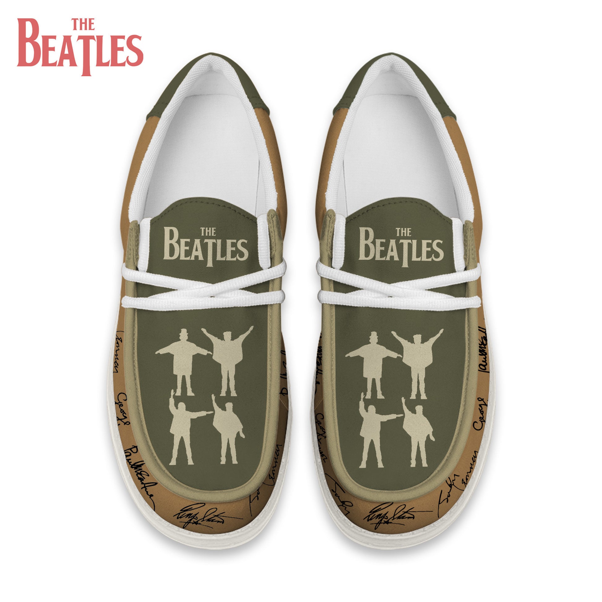 The Beatles Lace Up Loafers 2026