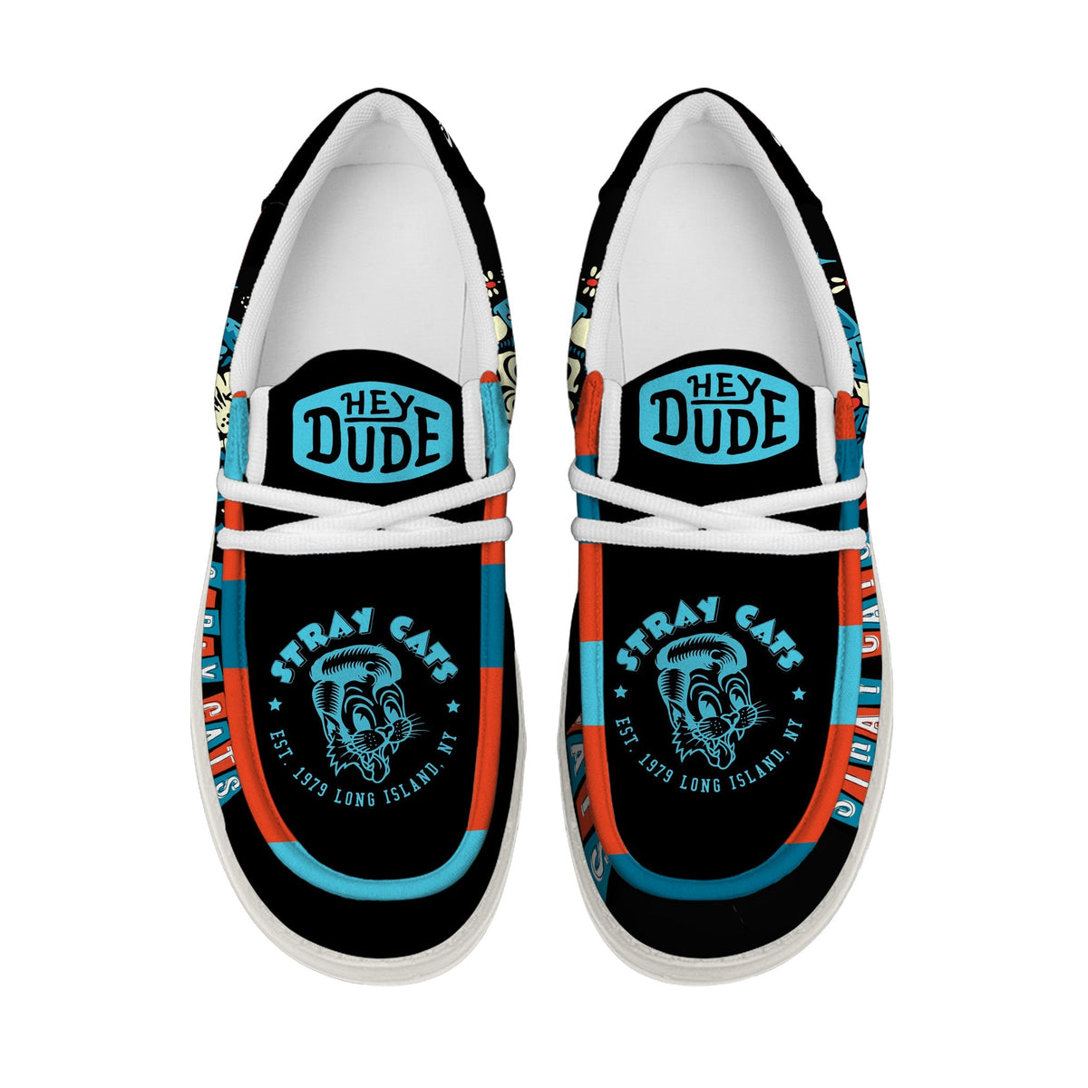 Stray Cats Lace Up Loafers 2026