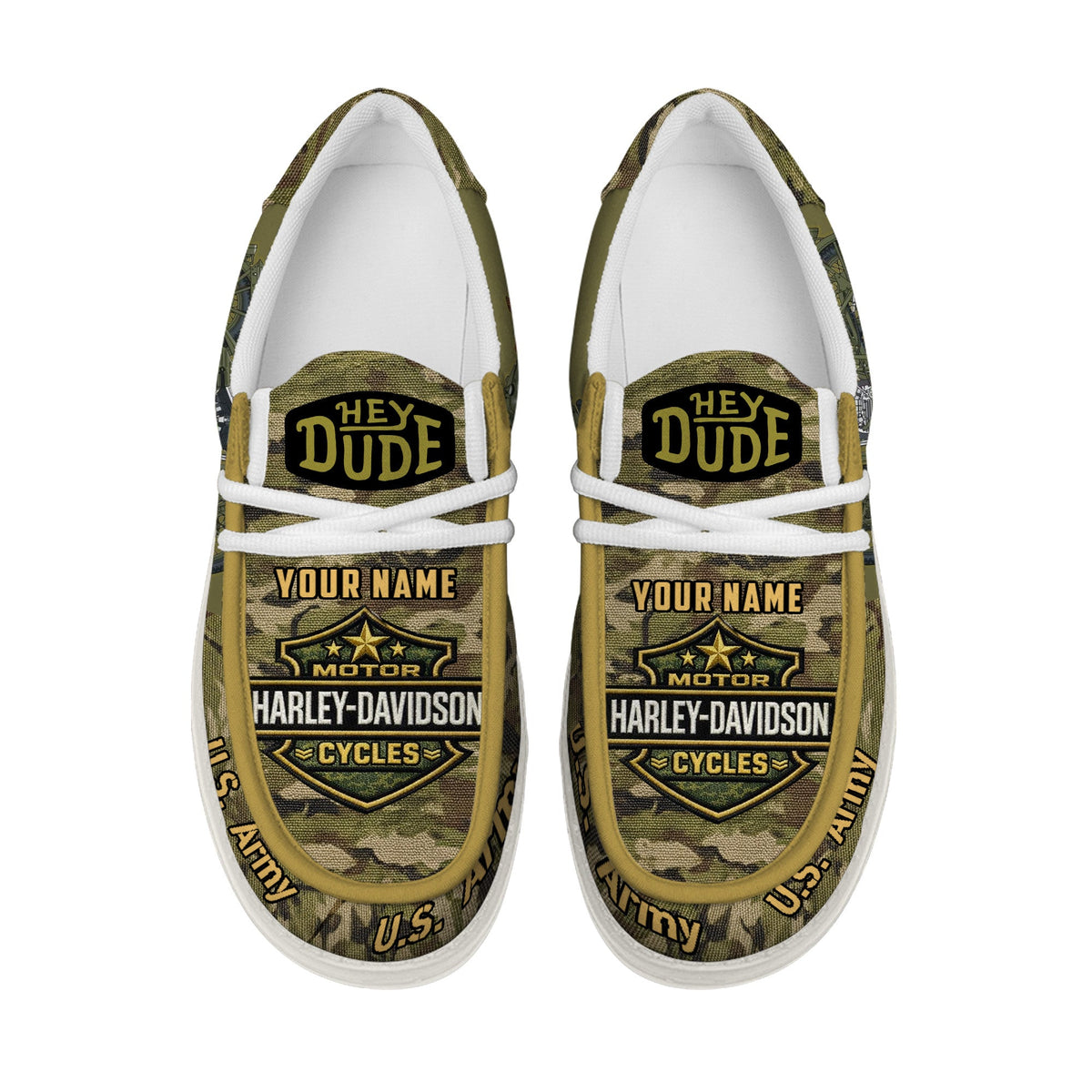 US Army Lace Up Loafers 2026
