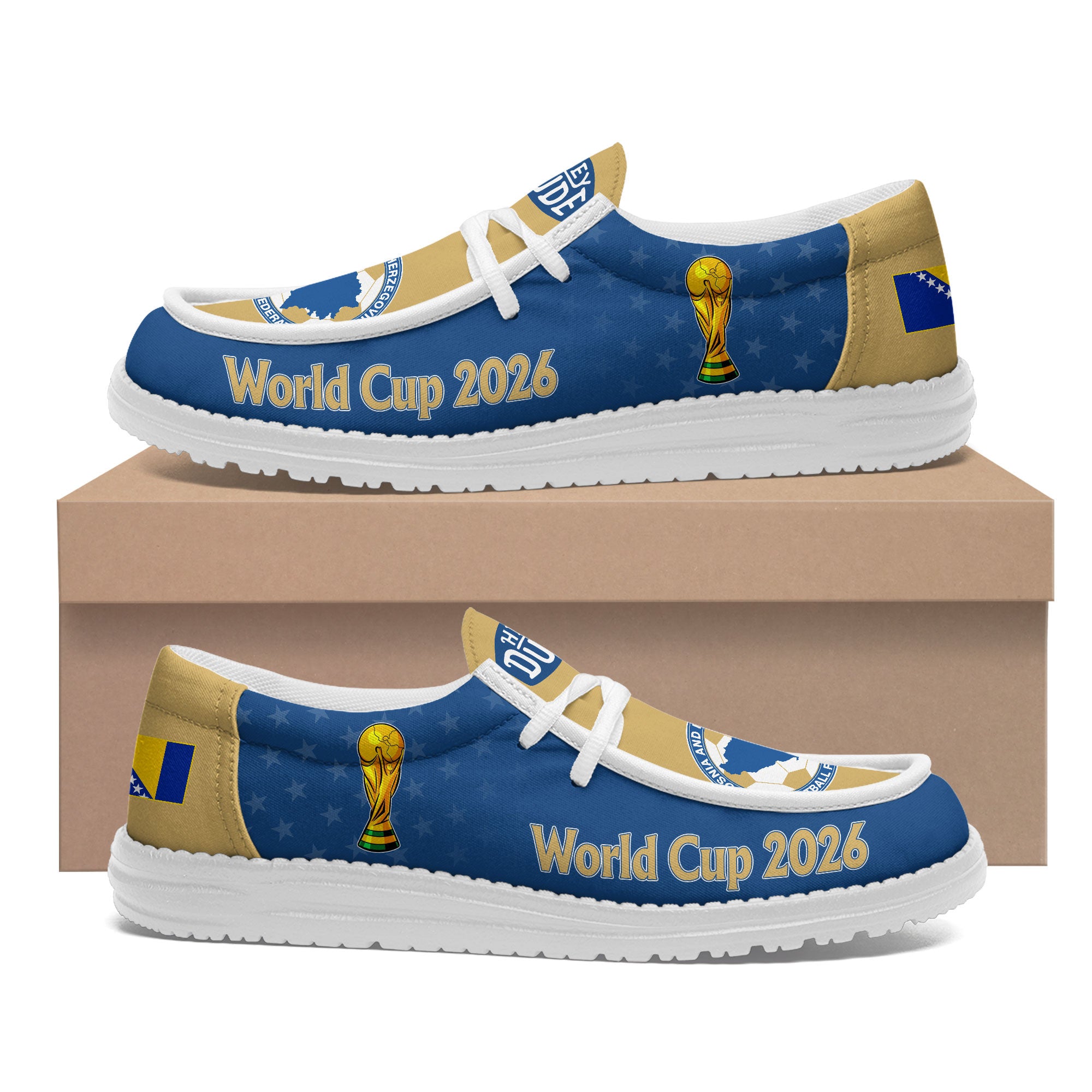 Bosnia & Herzegovina Lace Up Loafers 2026