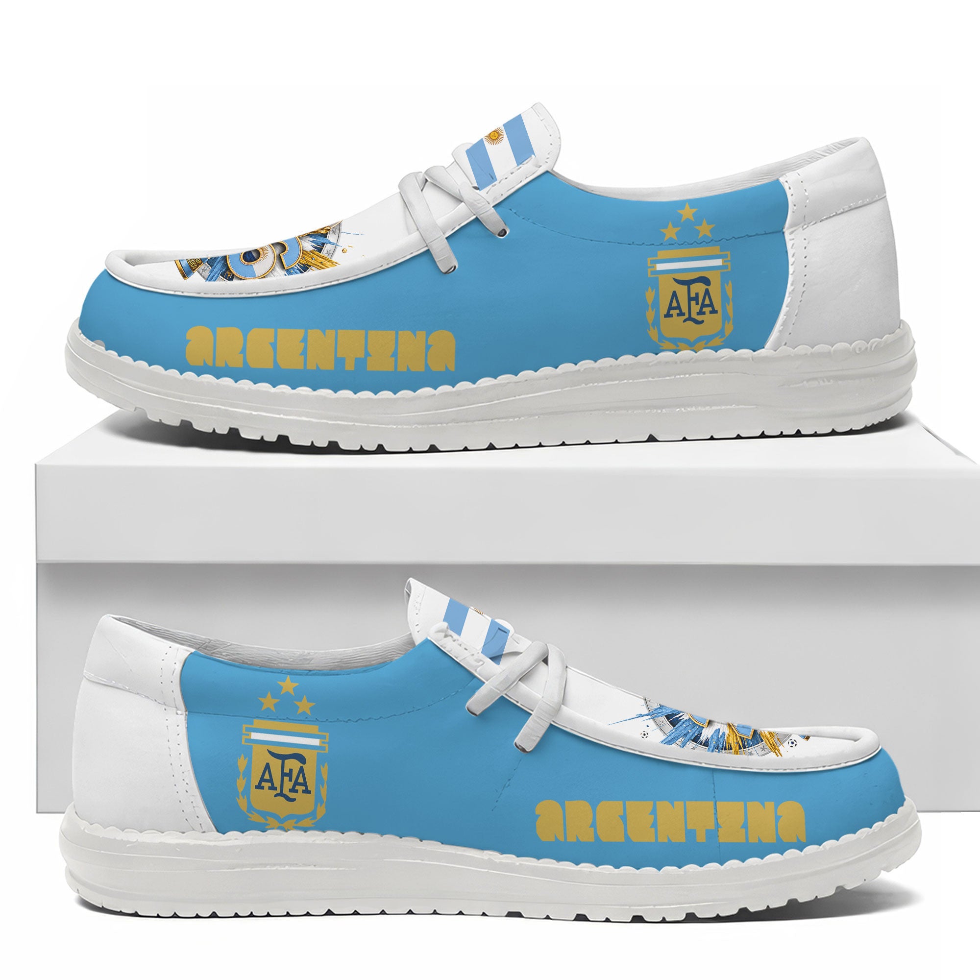 Argentina Lace Up Loafers 2026