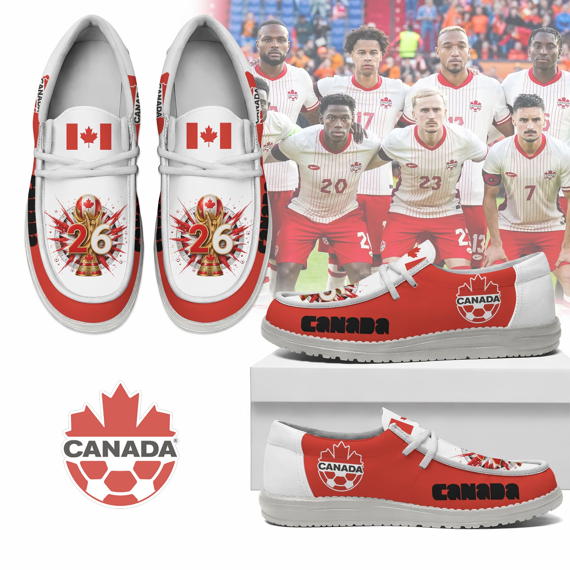 Canada Lace Up Loafers 2026