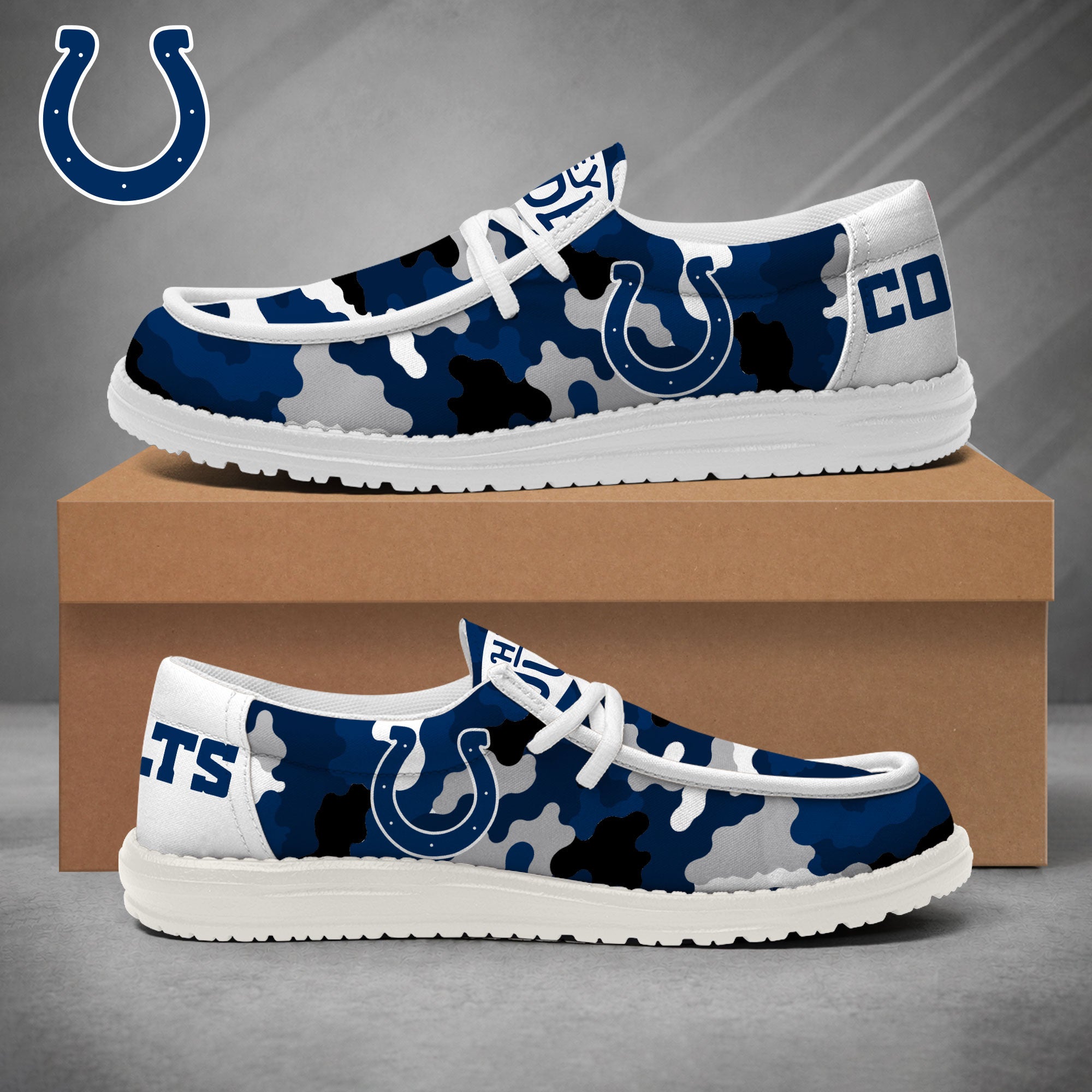 Indianapolis Colts Lace Up Loafers 2026