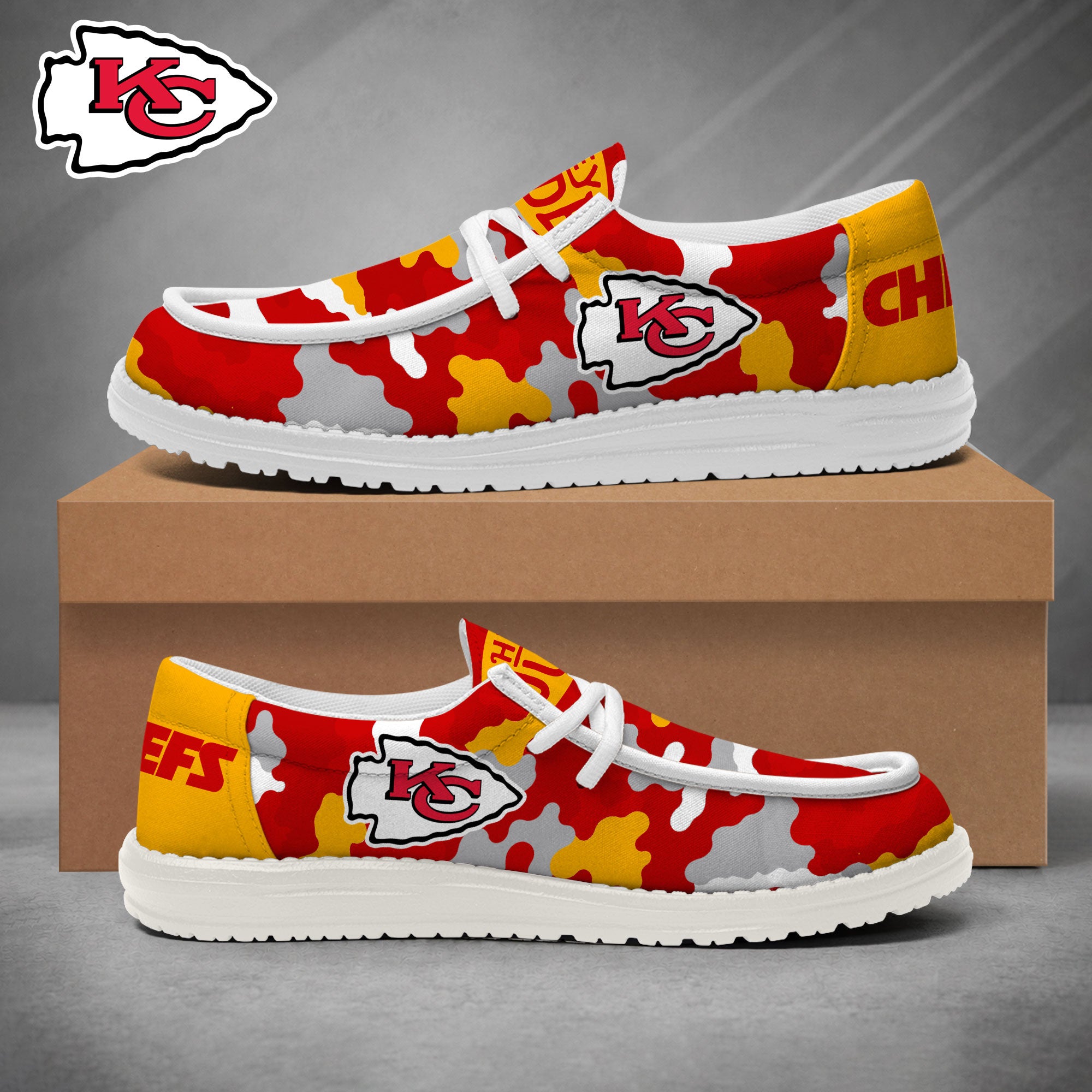 Kansas City Chiefs Lace Up Loafers 2026
