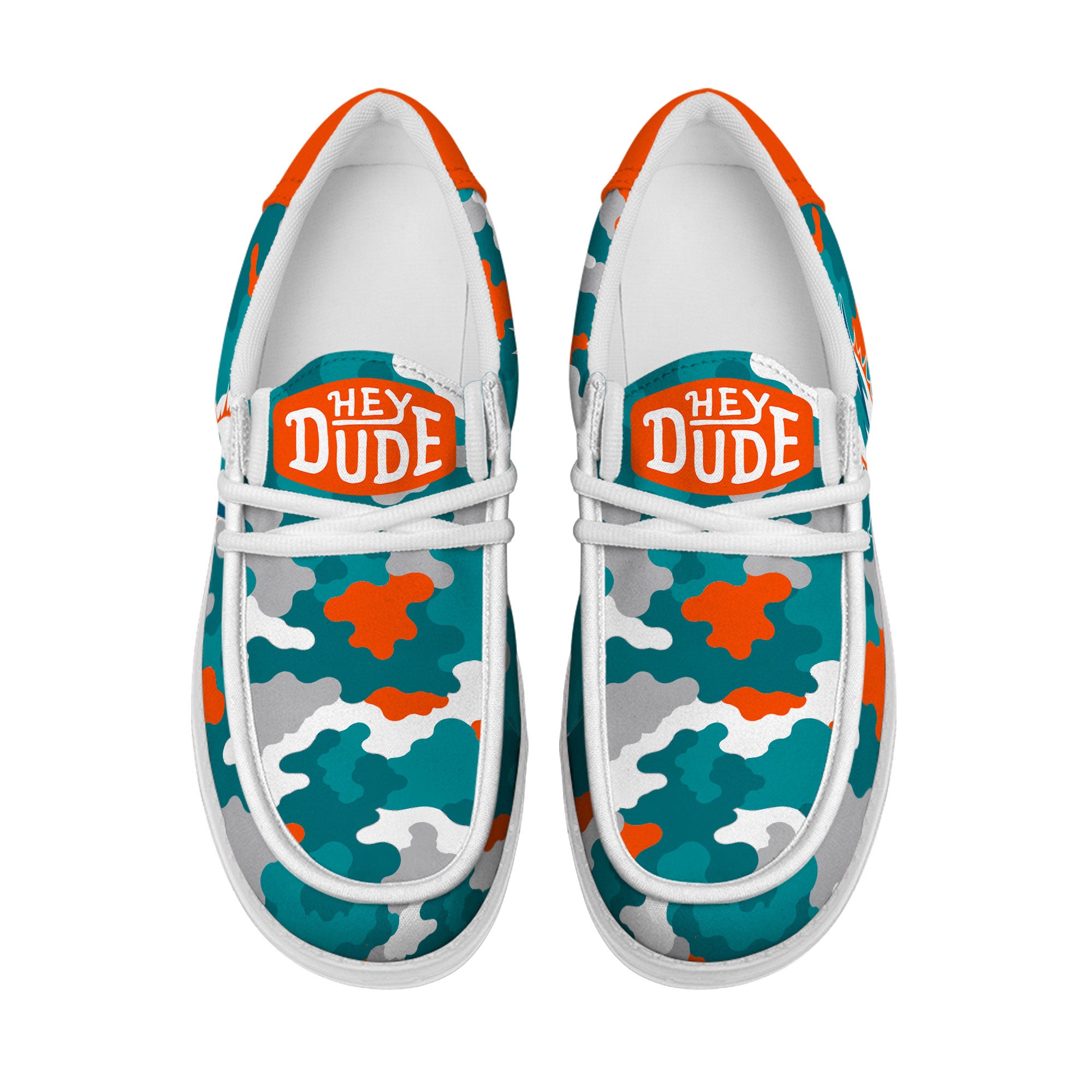 Miami Dolphins Lace Up Loafers 2026