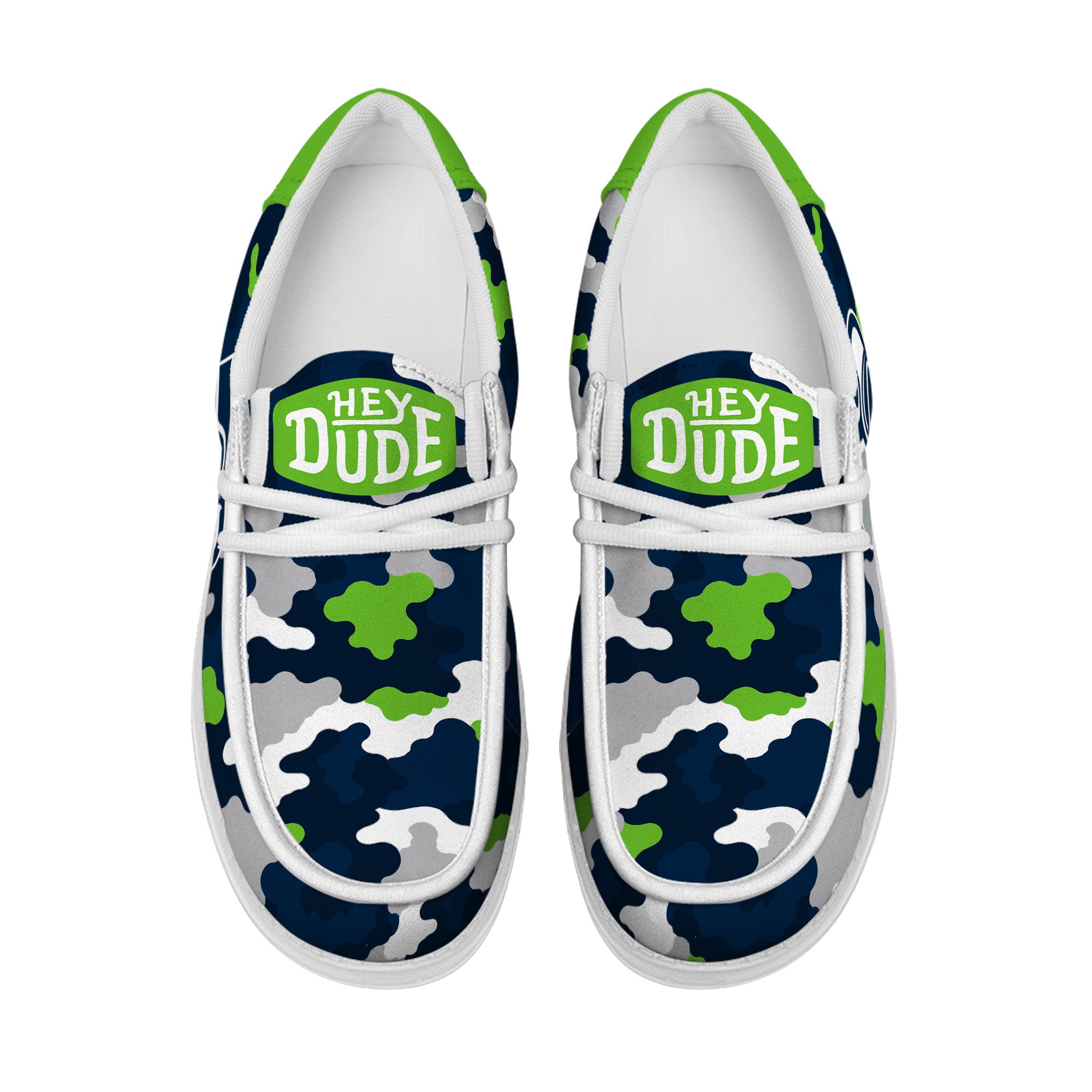 Seattle Seahawks Lace Up Loafers 2026