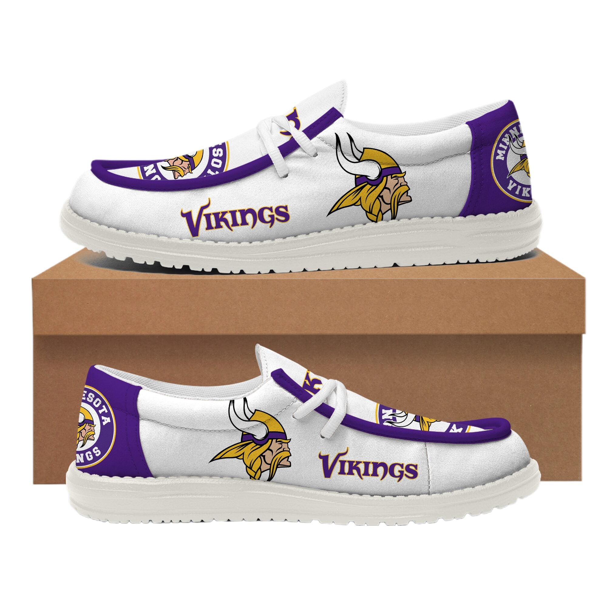 Minnesota Vikings Lace Up Loafers 2026